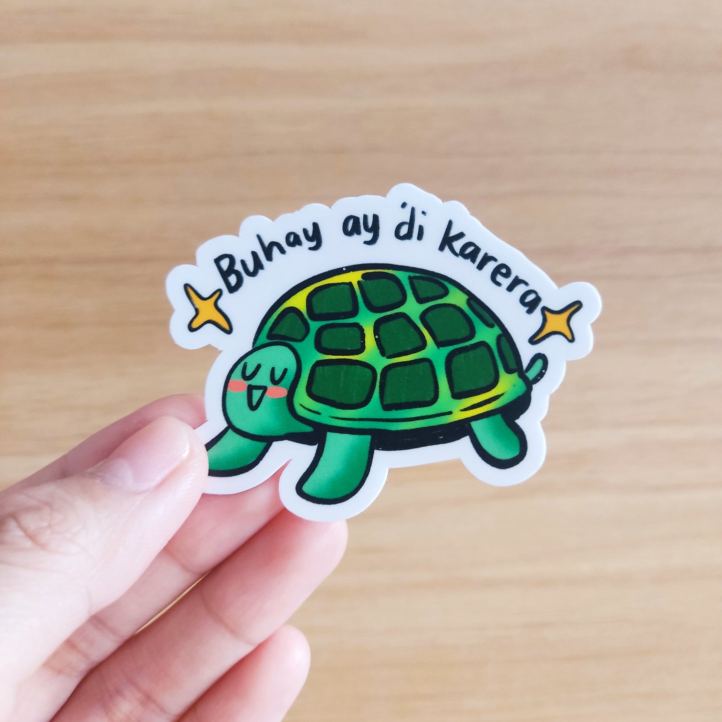 Buhay ay Di Karera Sticker