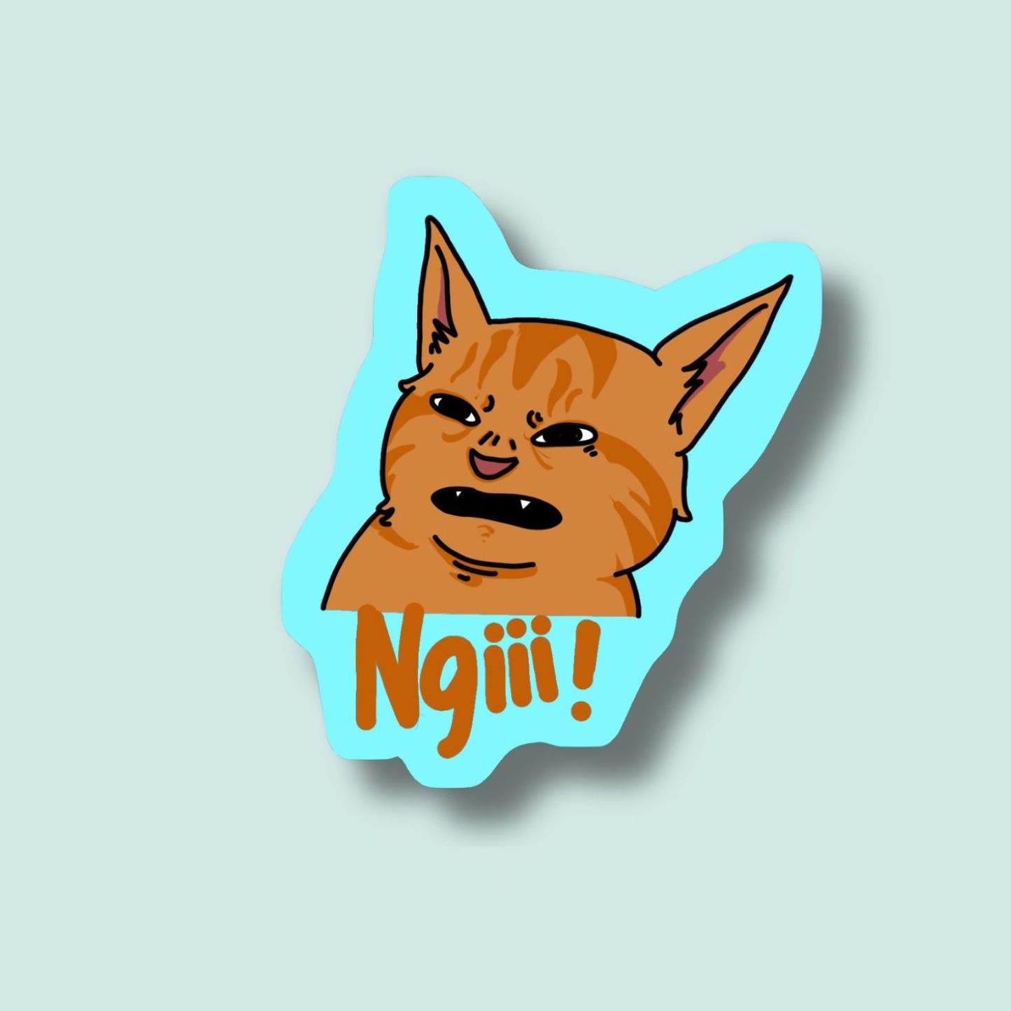 Cats Sticker - Artwork by EDS