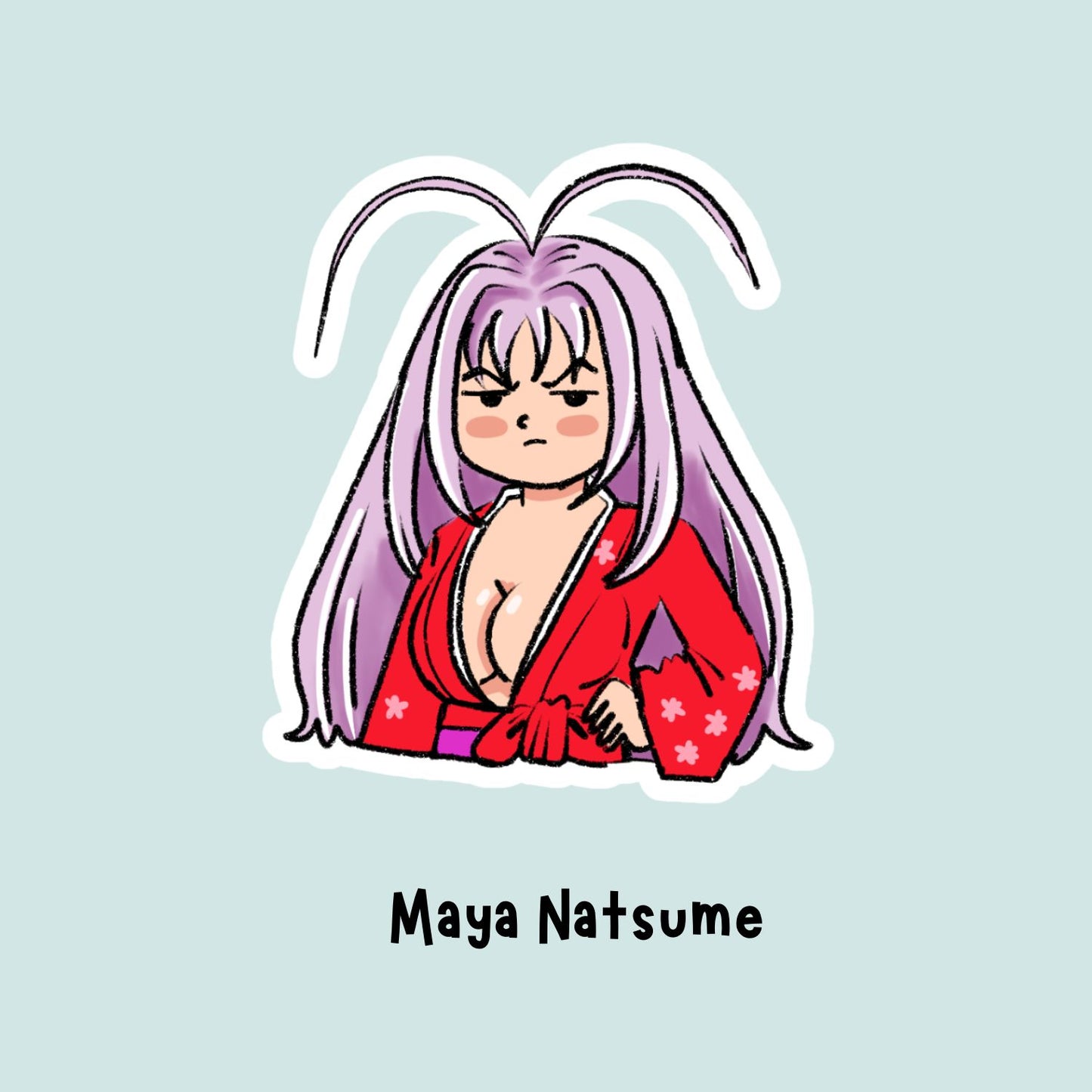 Tenjou Tenge Stickers | Anime Fan Art