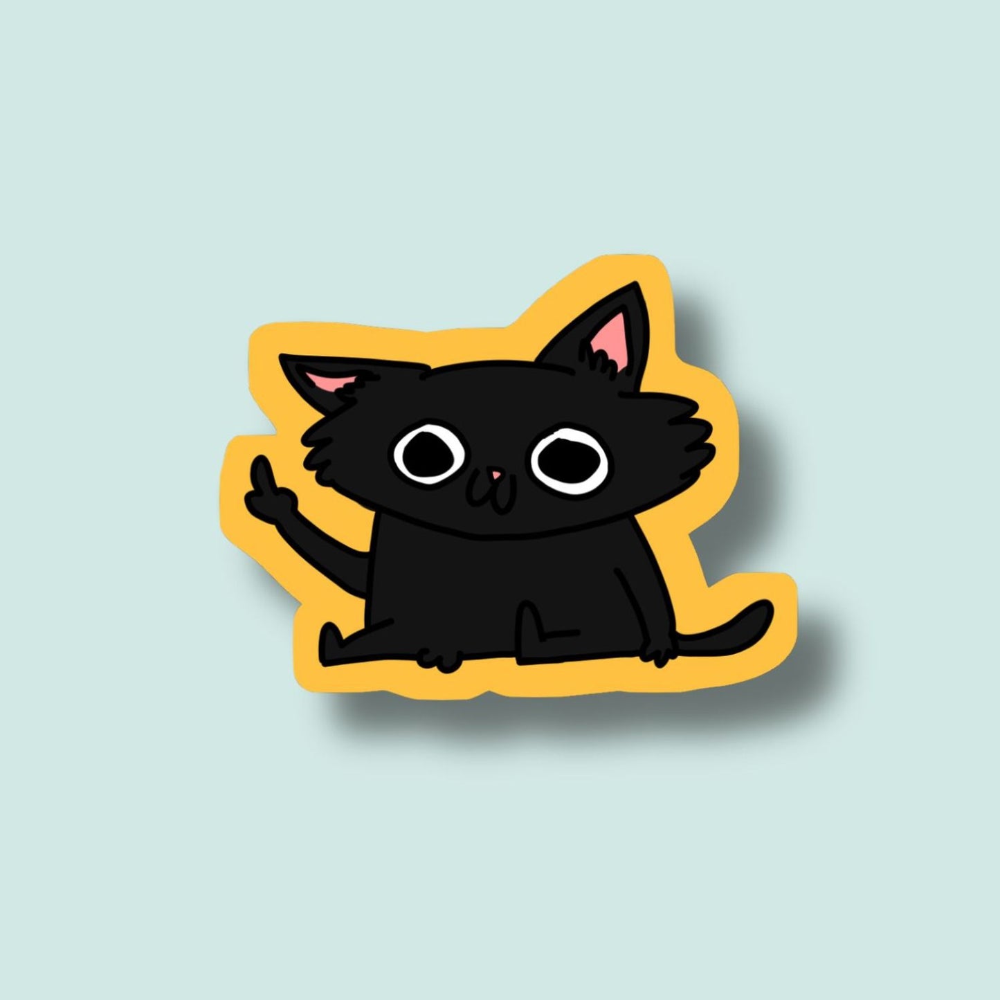 Cats Sticker - Artwork by EDS
