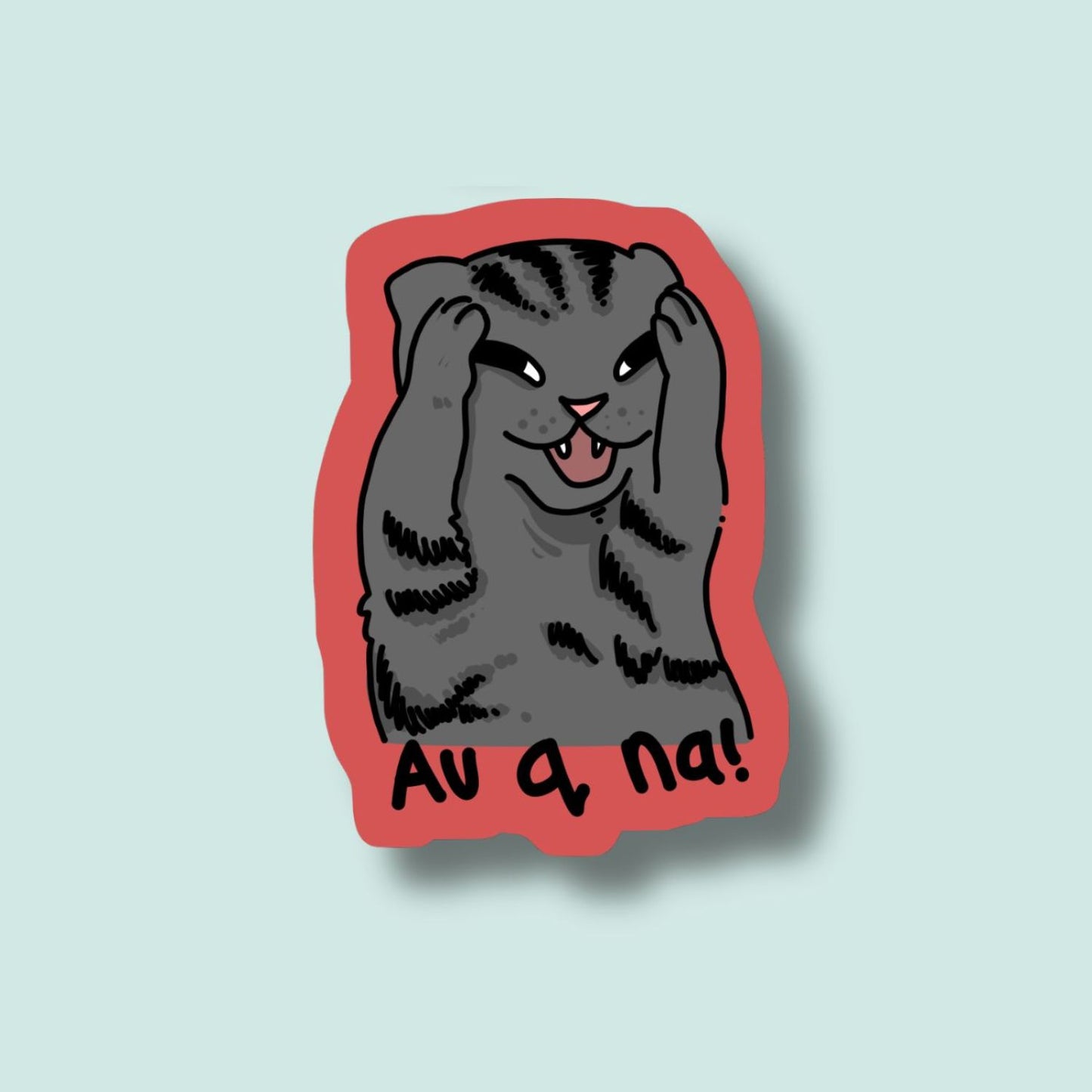 Cats Sticker - Artwork by EDS
