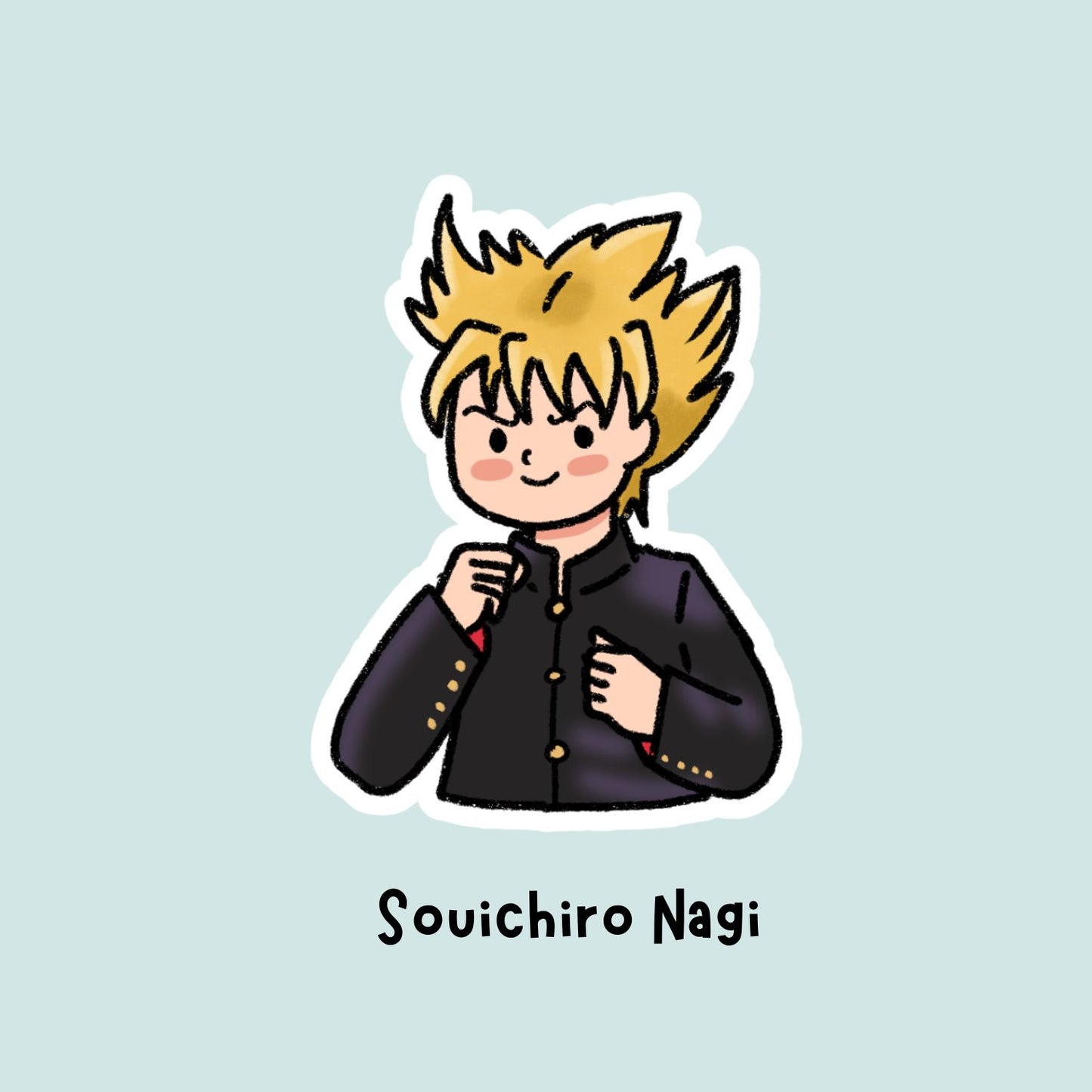 Tenjou Tenge Stickers | Anime Fan Art
