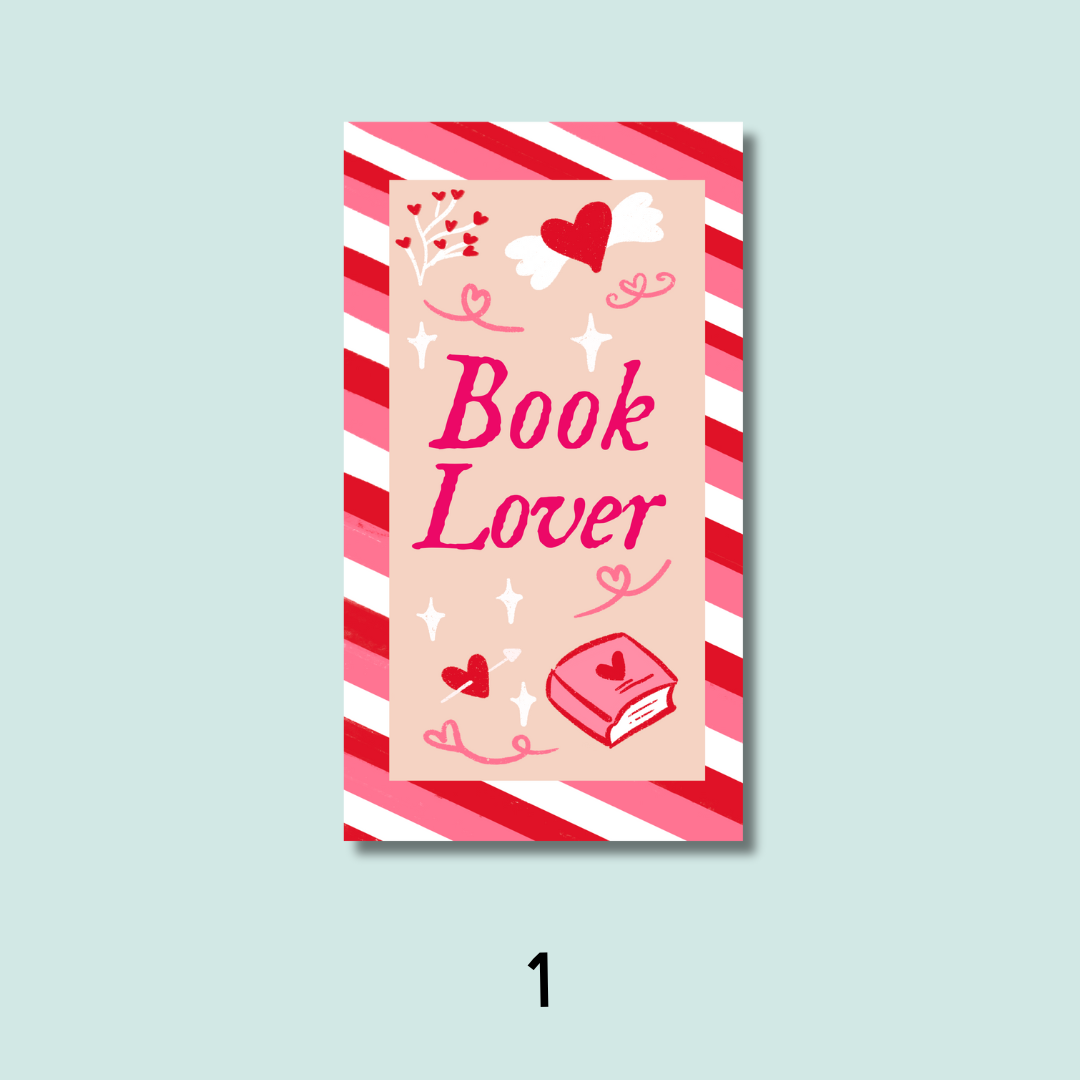 Valentines Theme  Magnetic Bookmark | Matte Laminated