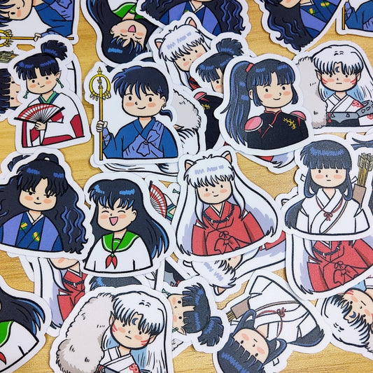 Inuyasha Stickers | Anime Fan Art