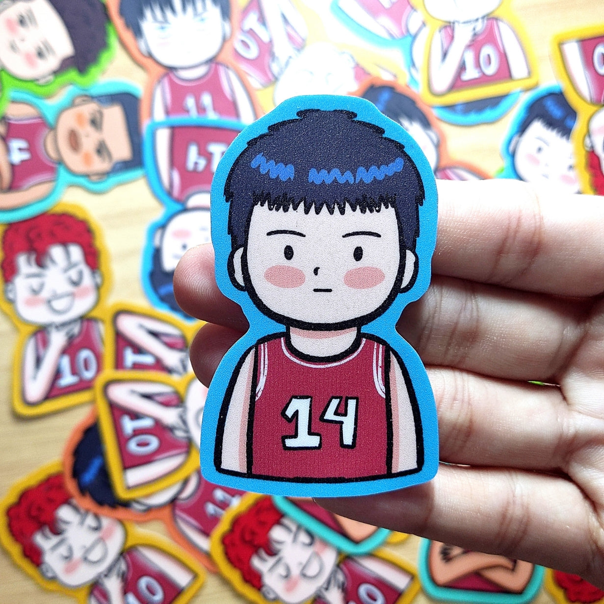 Slam Dunk Stickers | Anime Fan Art