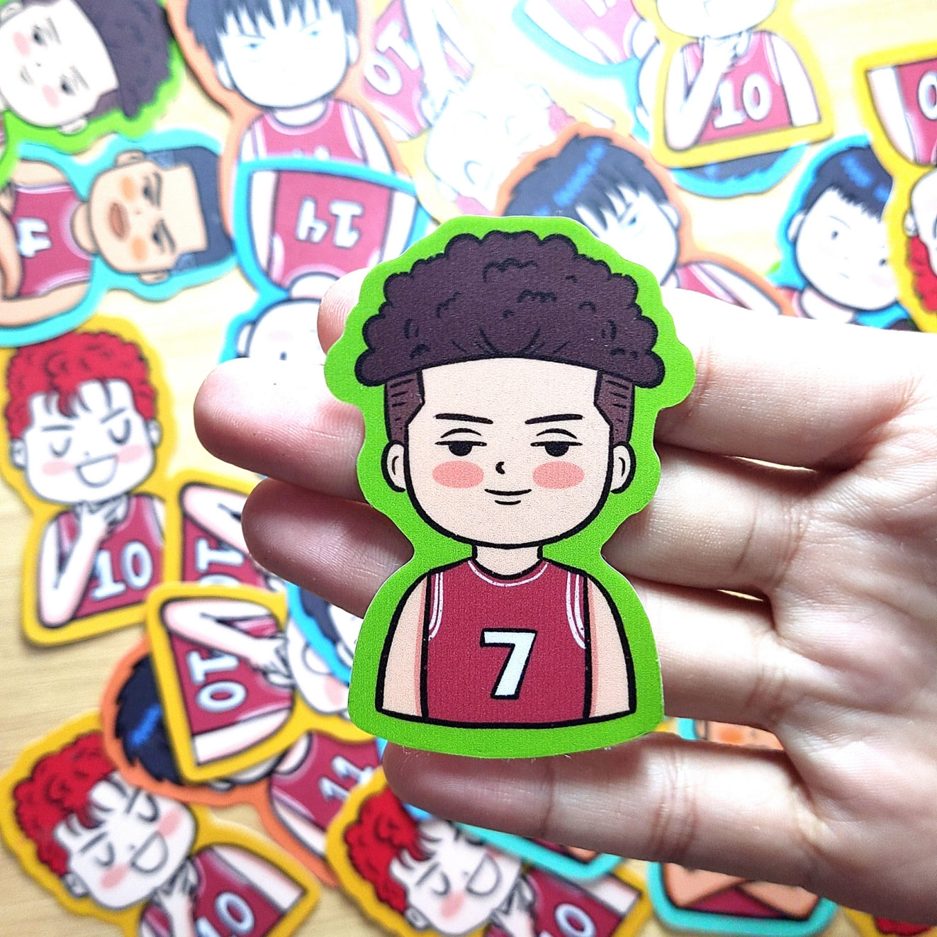 Slam Dunk Stickers | Anime Fan Art
