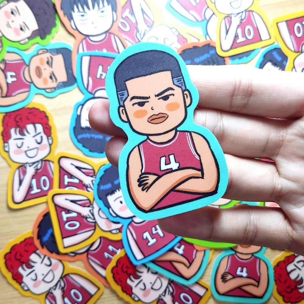 Slam Dunk Stickers | Anime Fan Art