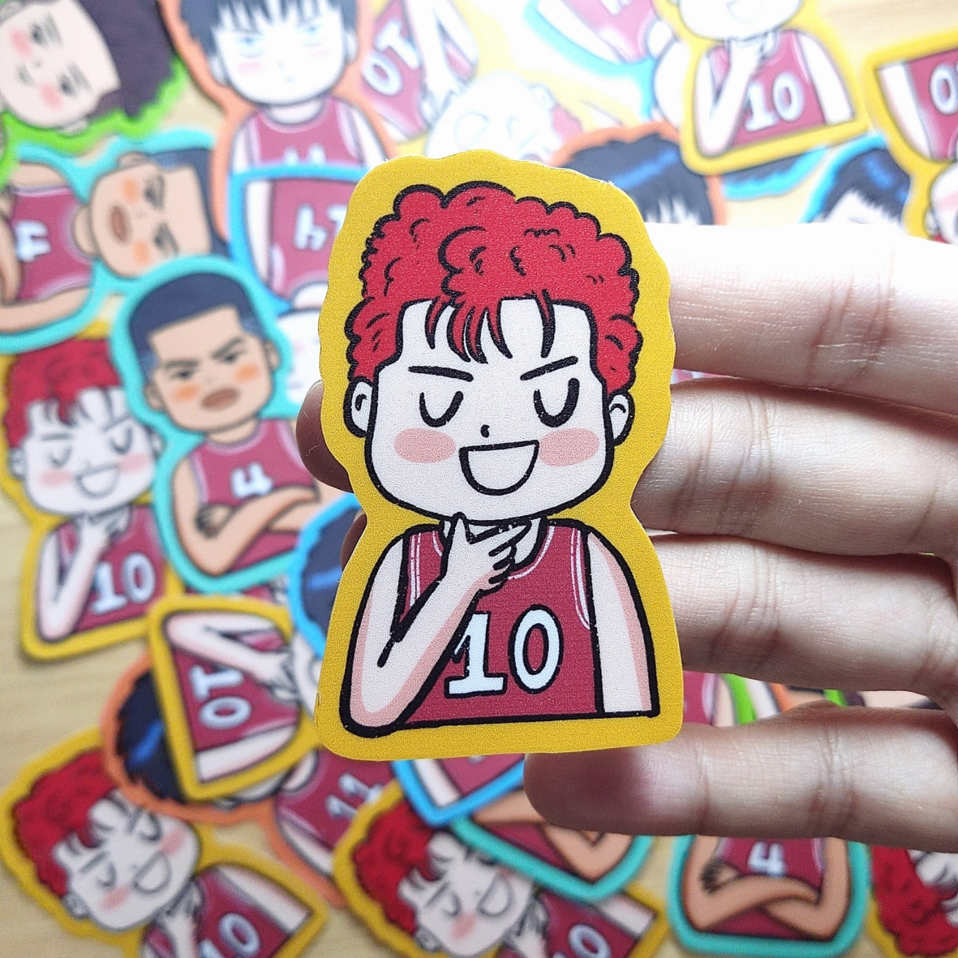 Slam Dunk Stickers | Anime Fan Art