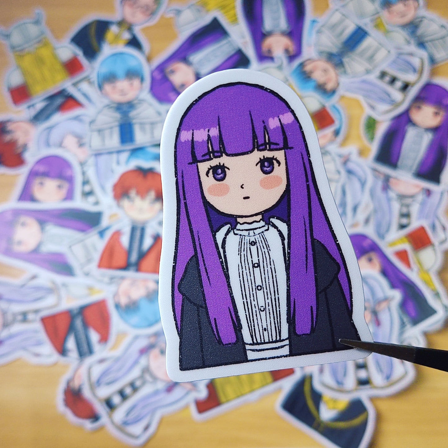 Frieren Stickers | Anime Fan Art