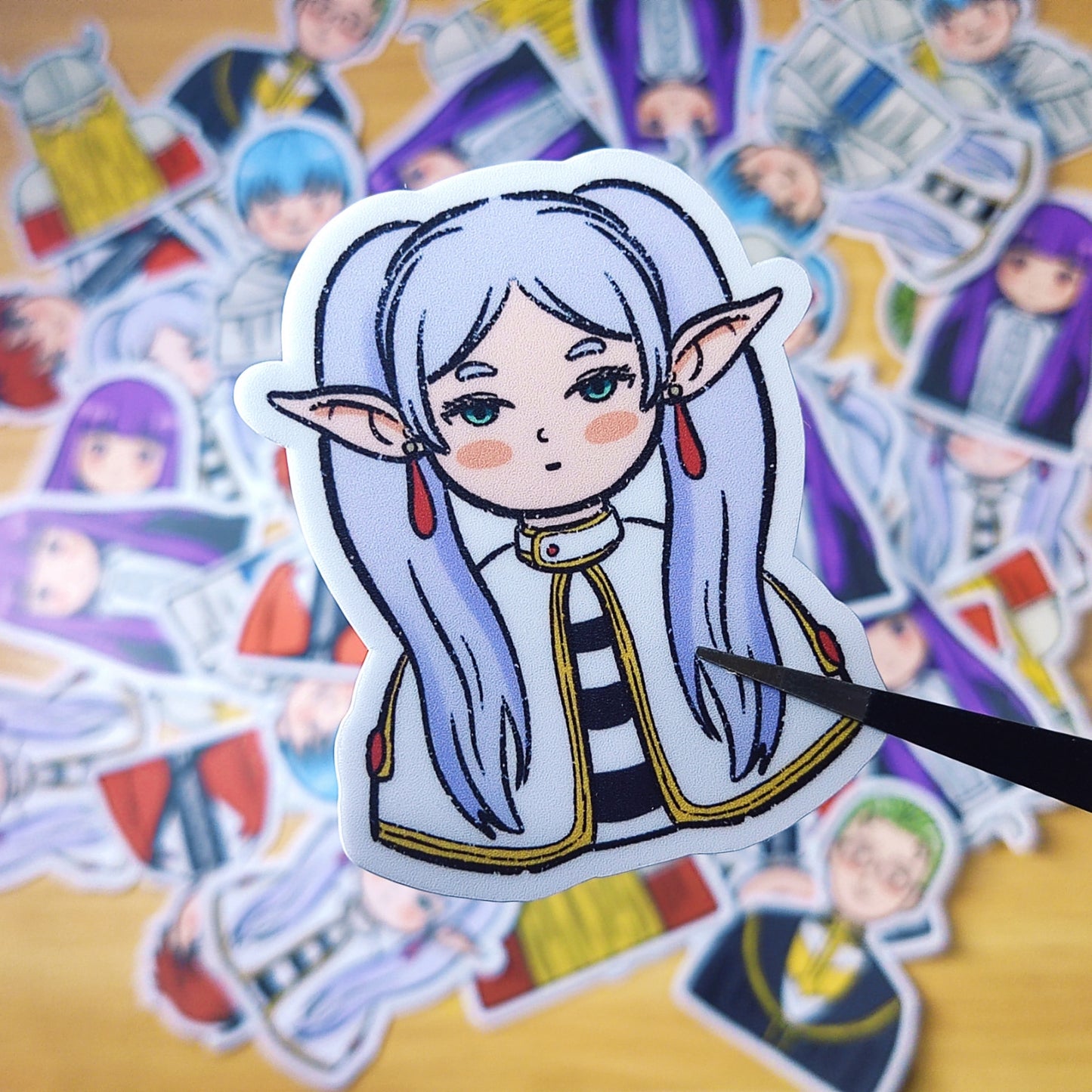 Frieren Stickers | Anime Fan Art