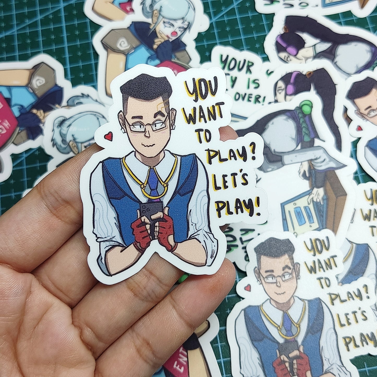 Valorant Stickers | Fan Art by Eds
