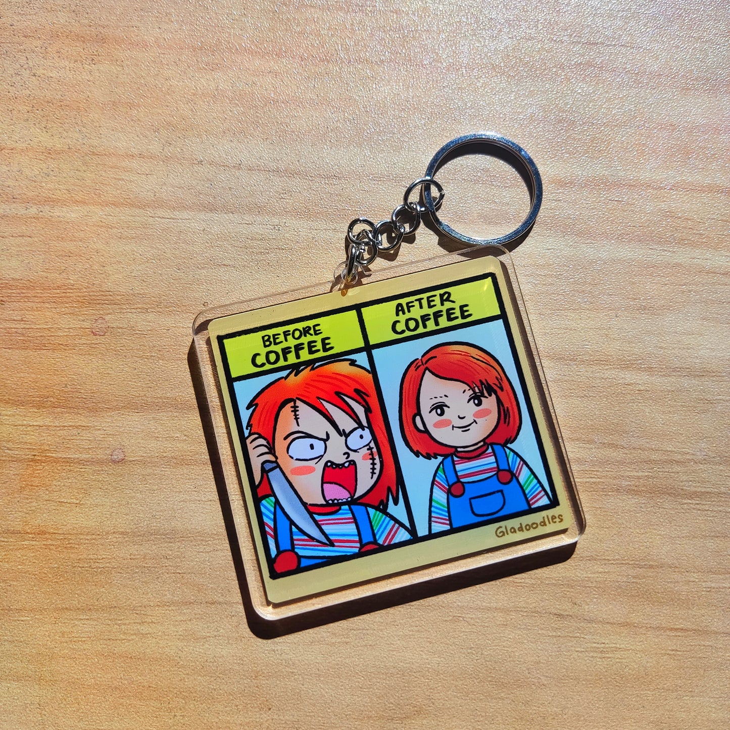 Acrylic Keychain by Gladoodles
