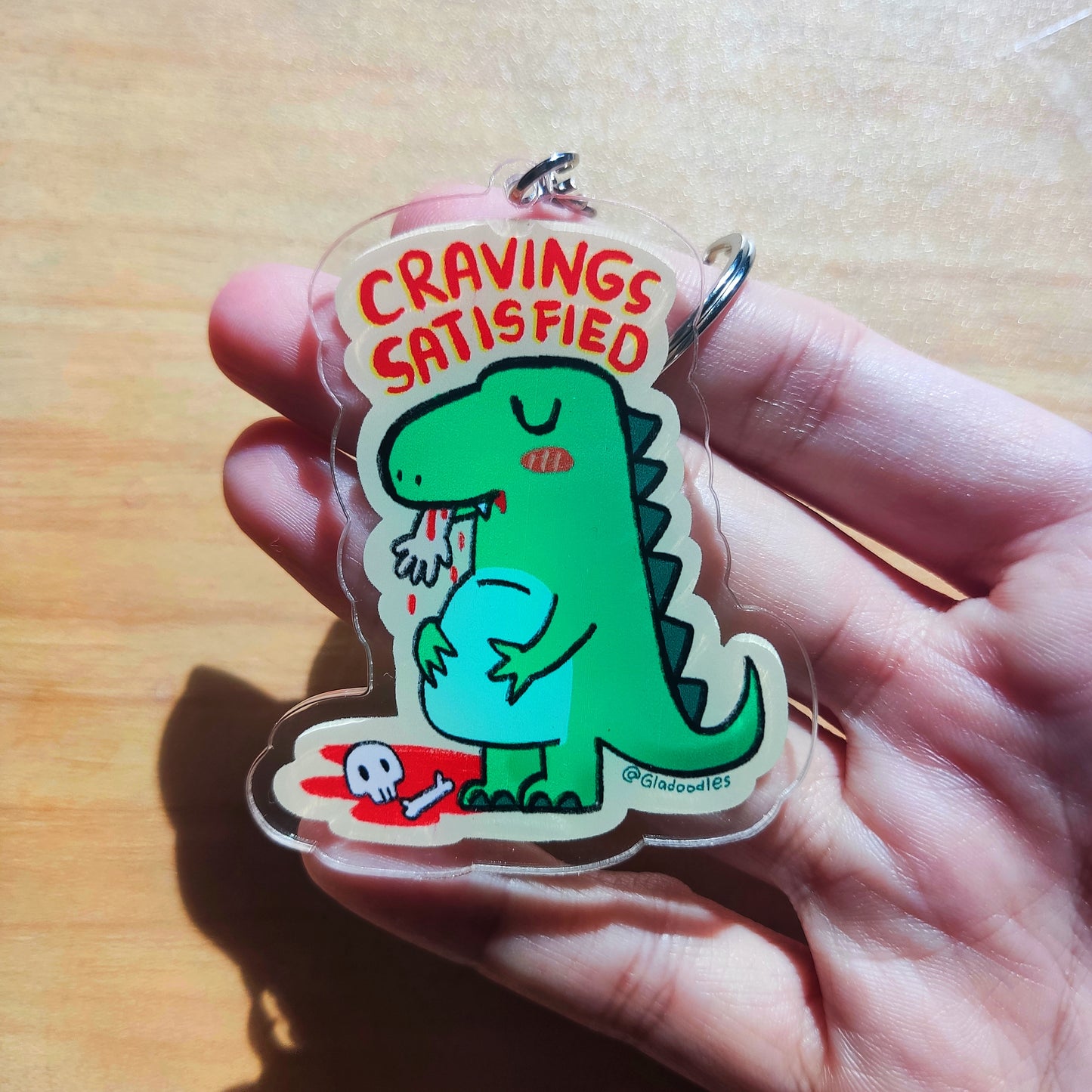 Acrylic Keychain by Gladoodles
