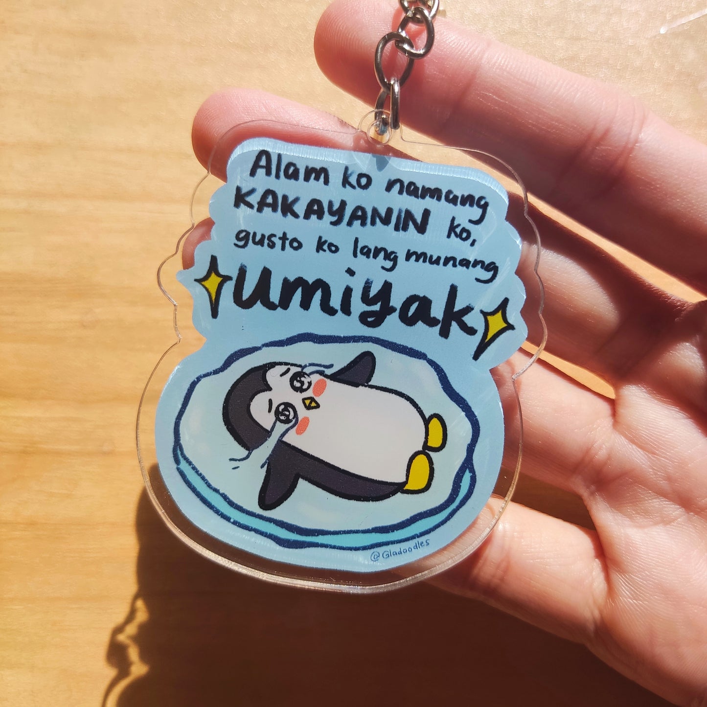 Acrylic Keychain by Gladoodles