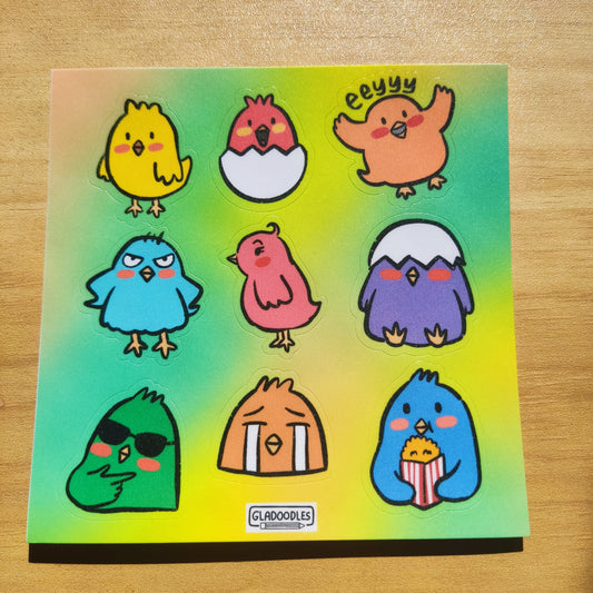 Sisiw Sticker Sheets