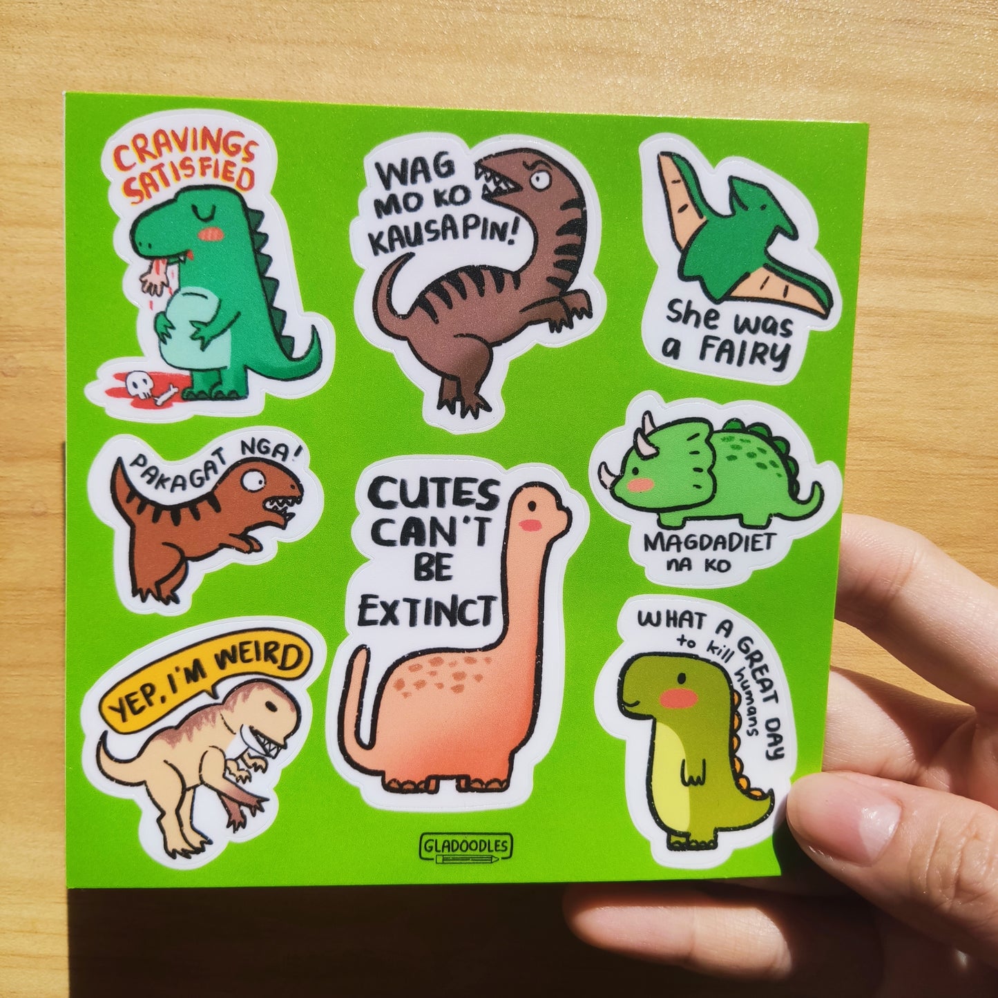 Dinosaur Sticker Sheets