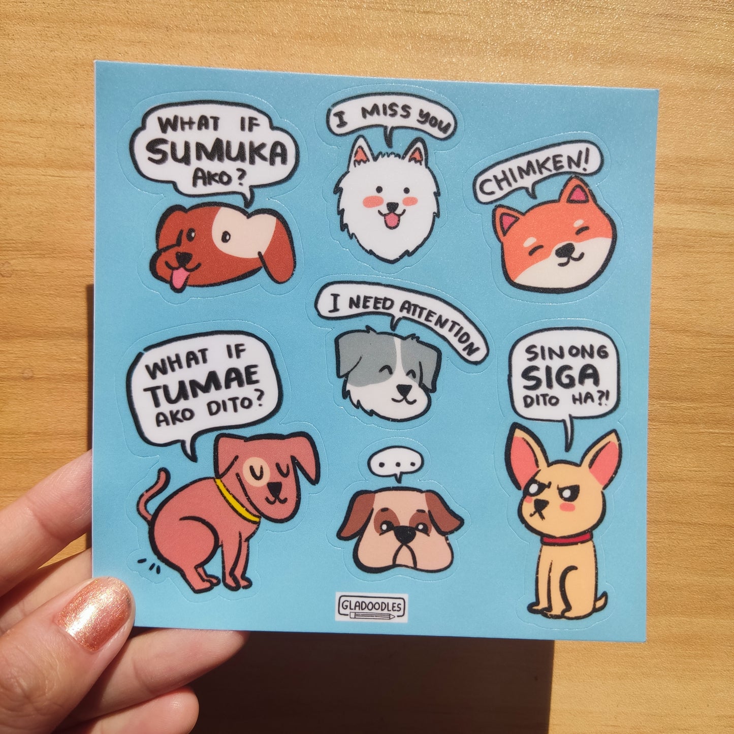 Dogs Sticker Sheet