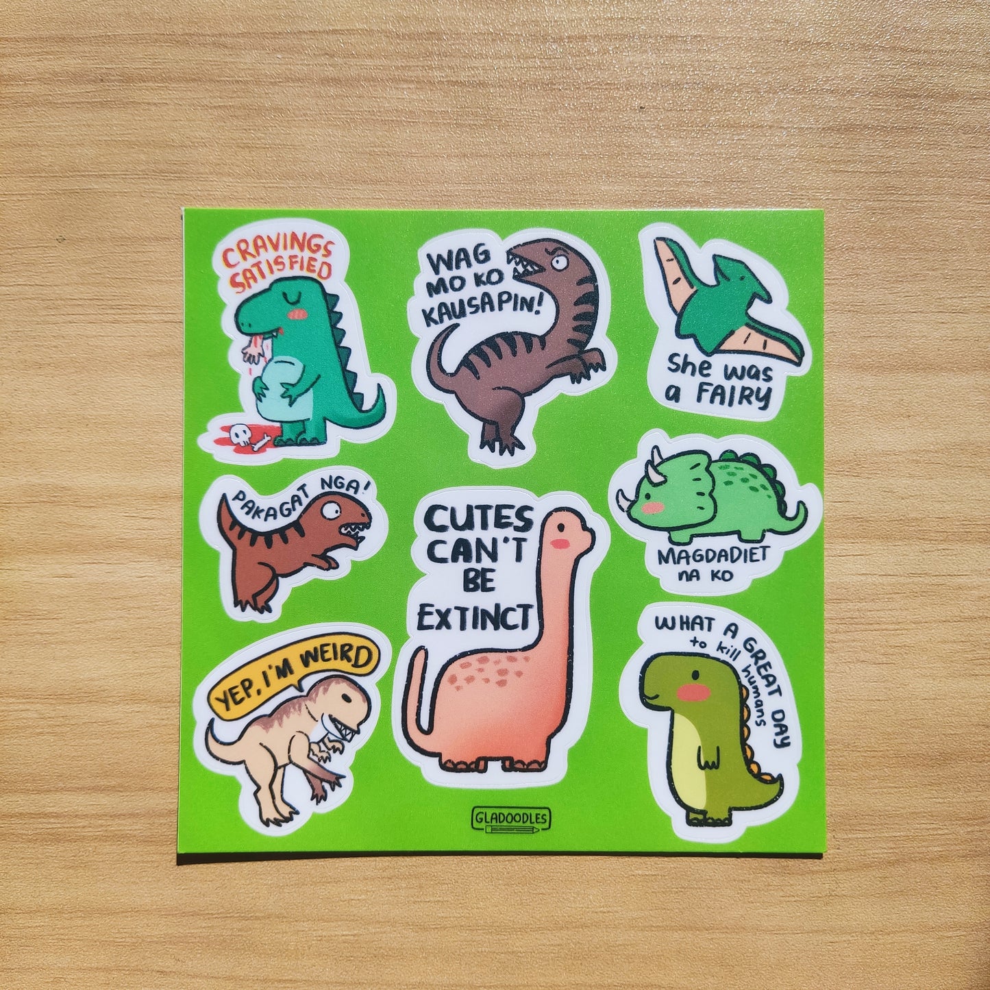 Dinosaur Sticker Sheets