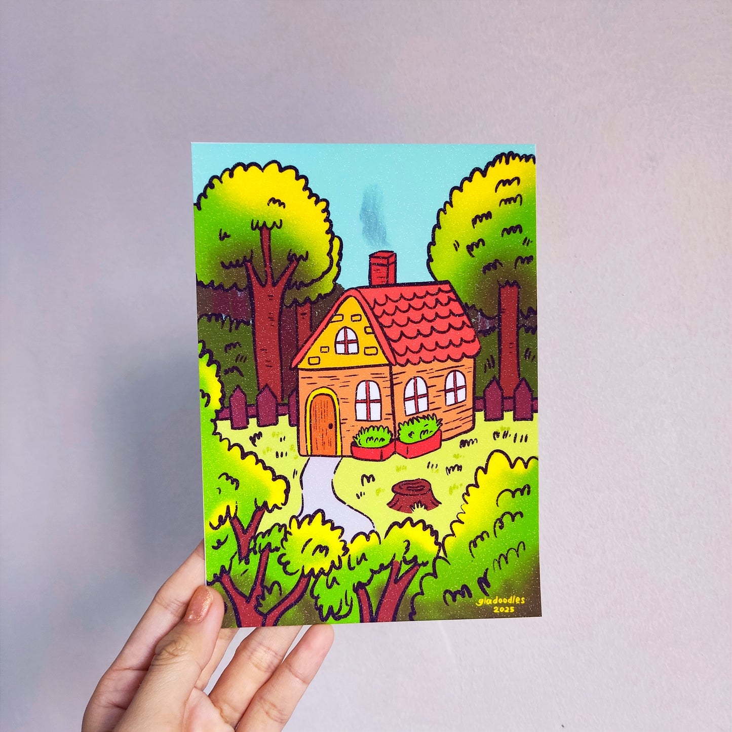 Cabin in the Woods ART PRINT