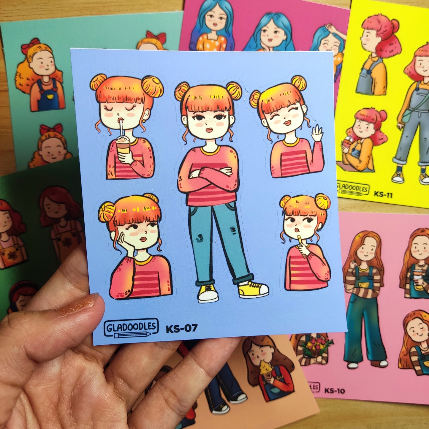 Besties Sticker Sheet