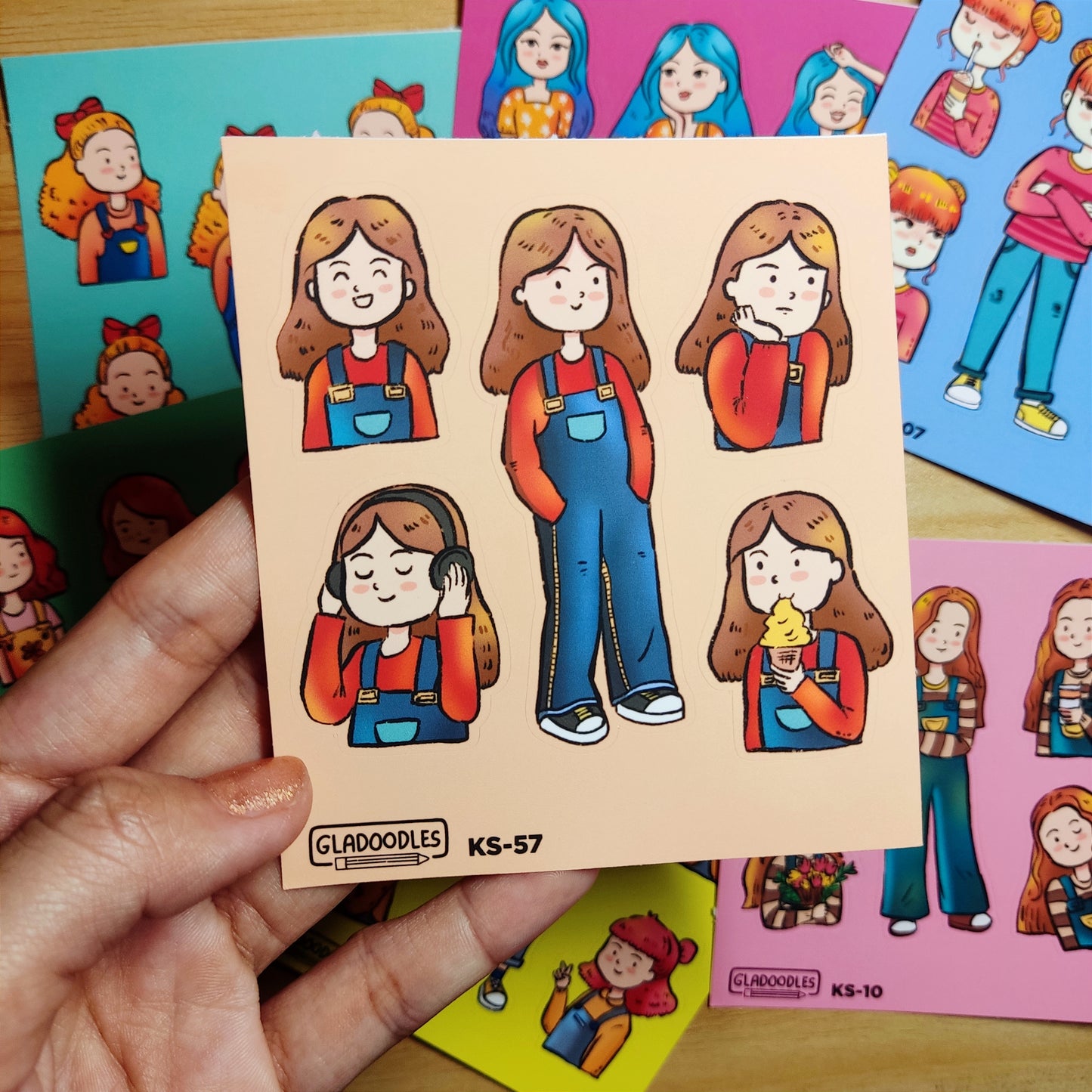 Besties Sticker Sheet