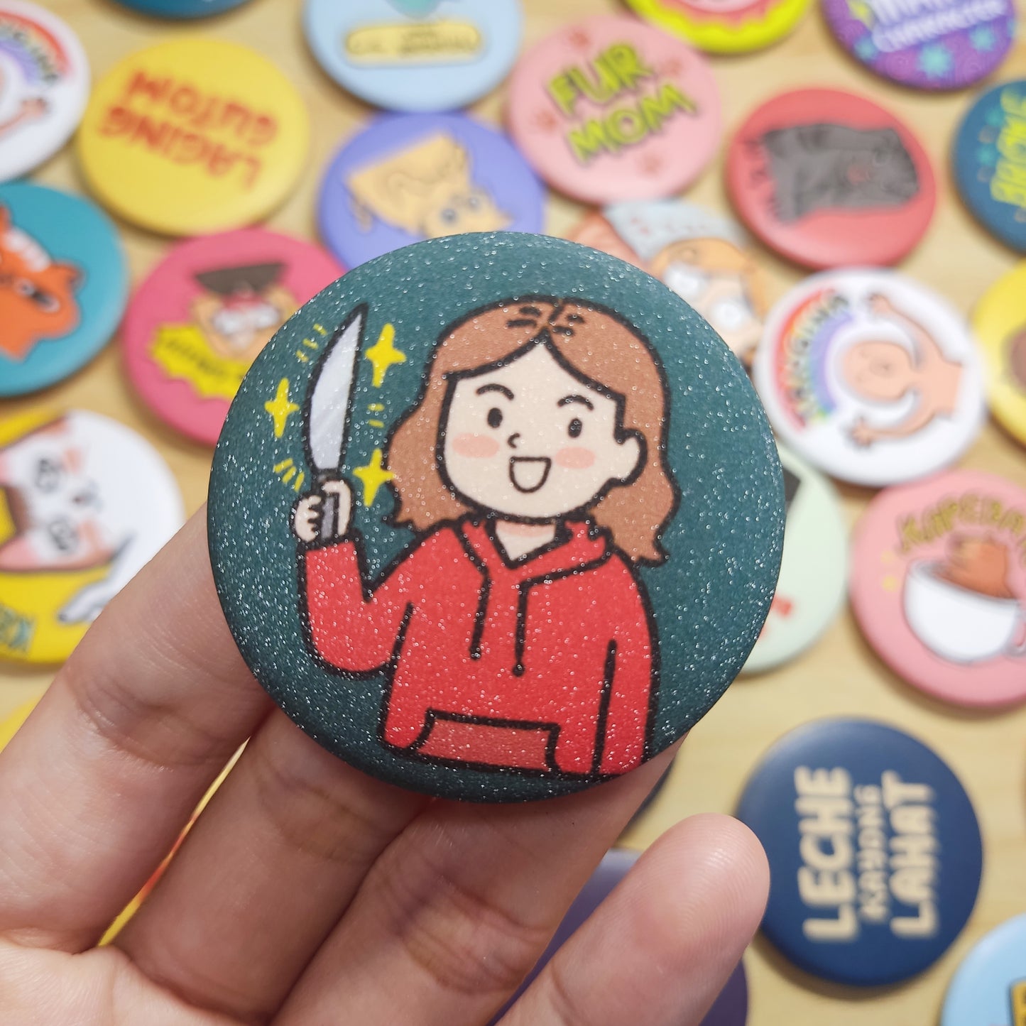 Gladoodles Knife (Glitter) | 1.75 Inches