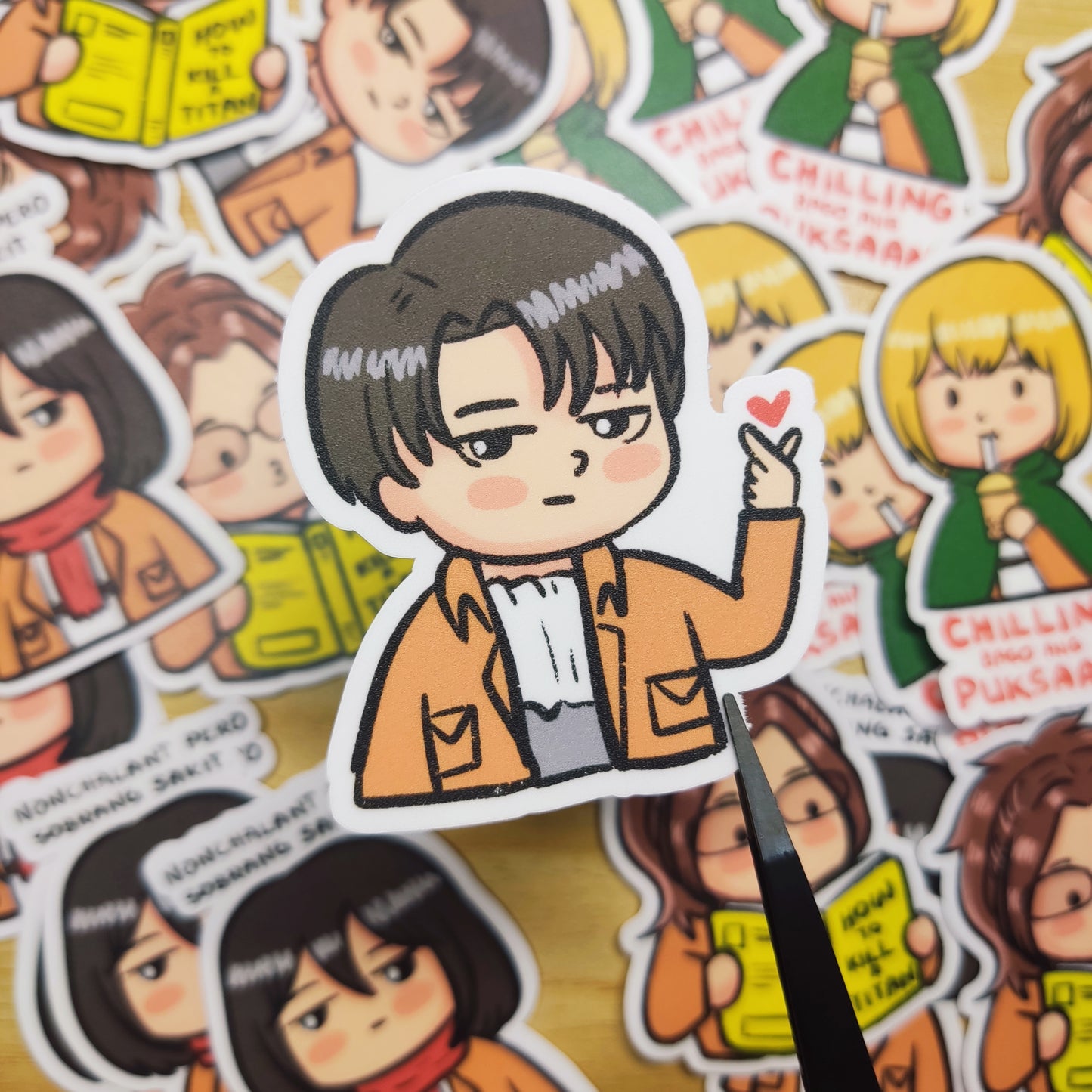 Attack on Titan Stickers | Anime Fan Art
