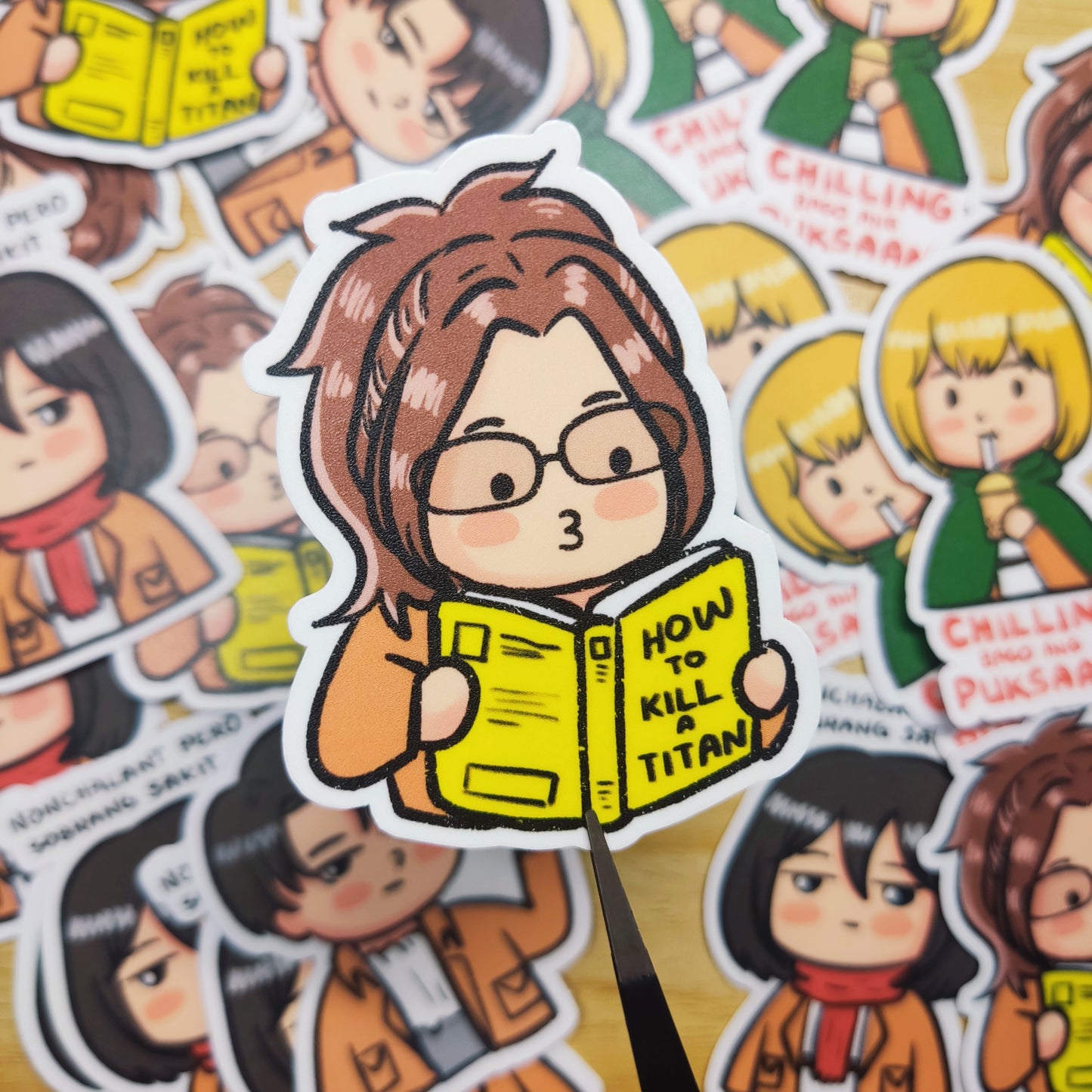 Attack on Titan Stickers | Anime Fan Art