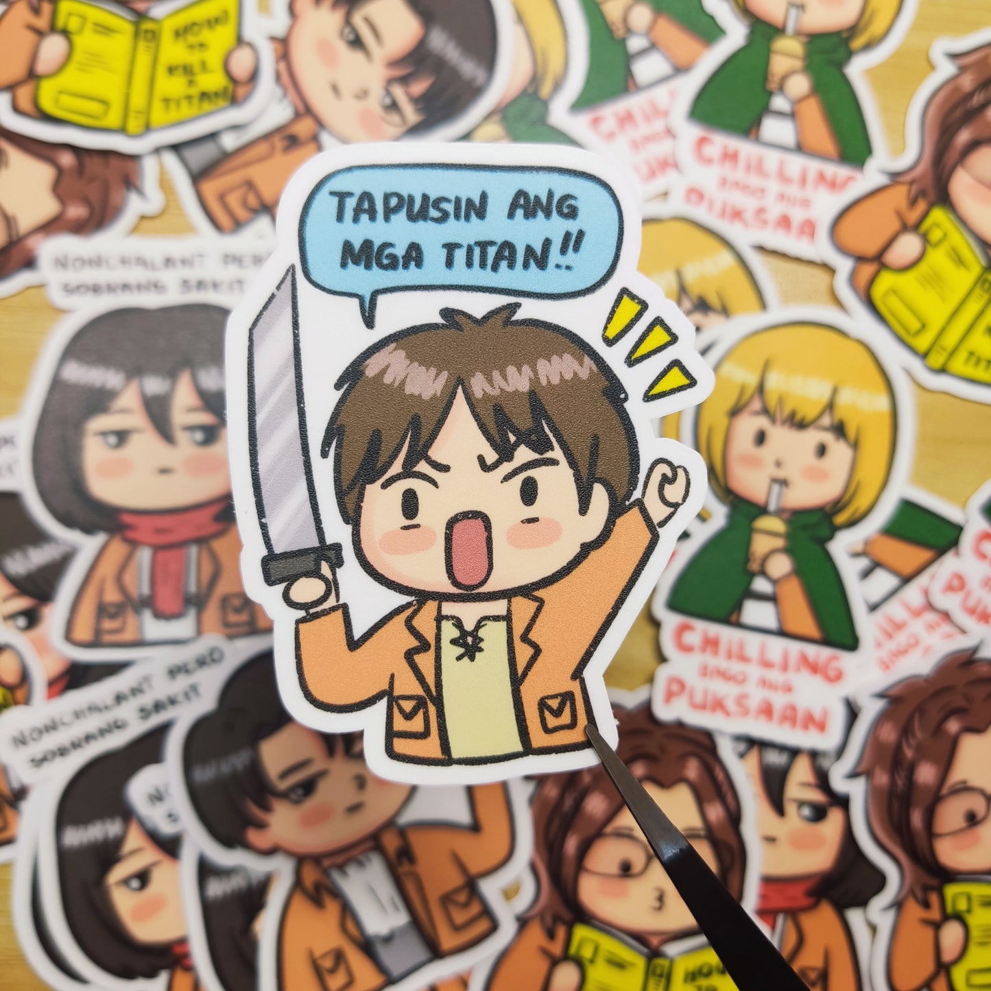 Attack on Titan Stickers | Anime Fan Art