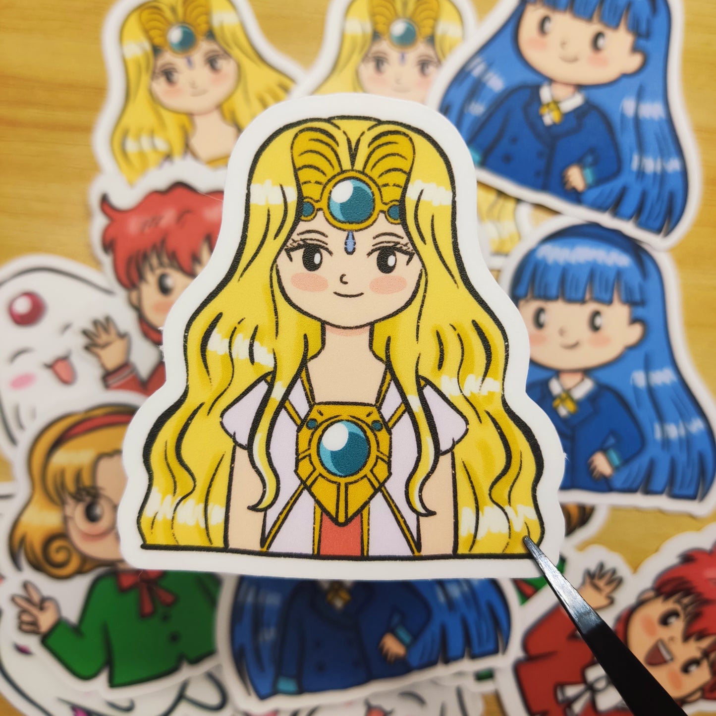 Magic Knight Rayearth Stickers |Anime Fan Art