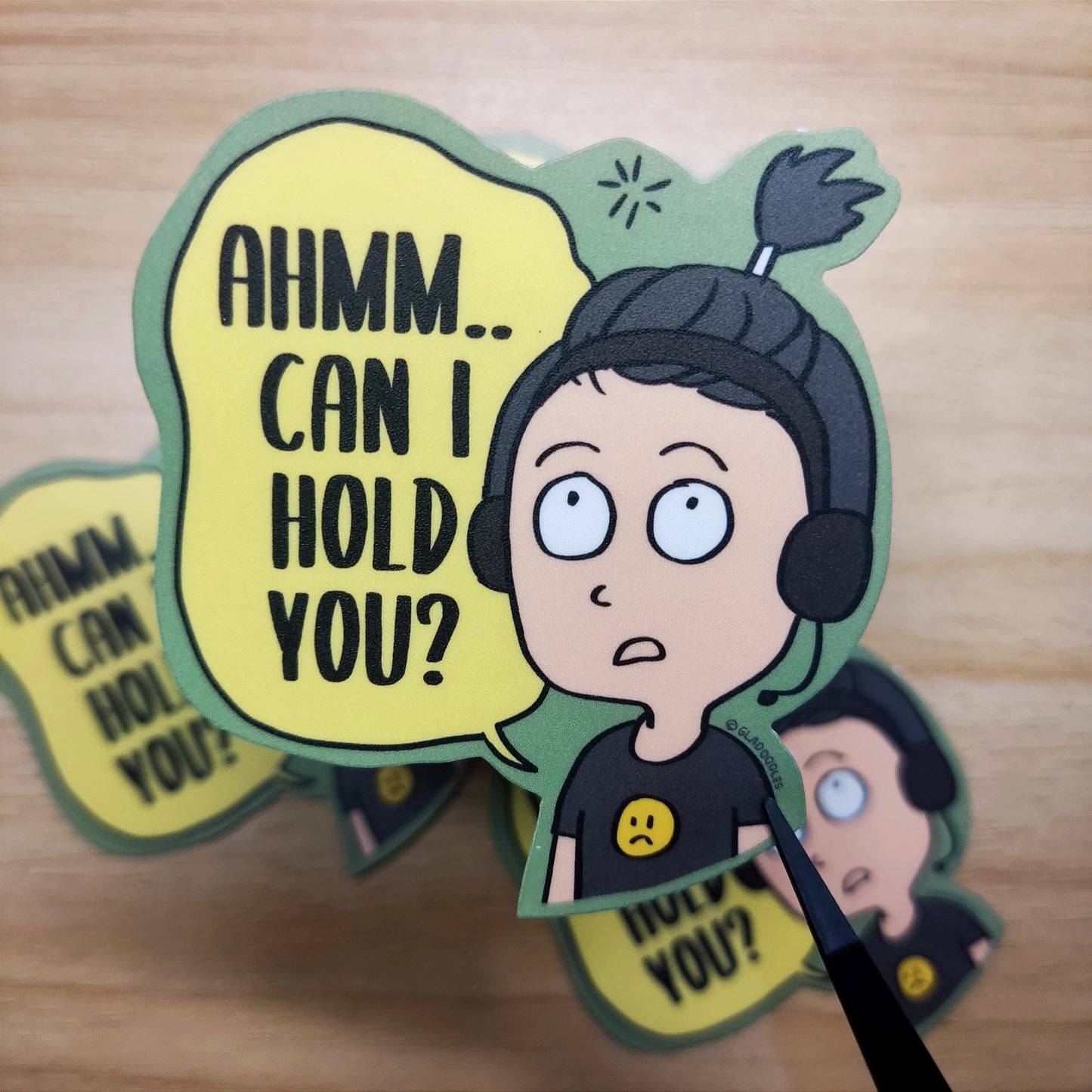 Kolsener Sticker - "Can I hold you?"