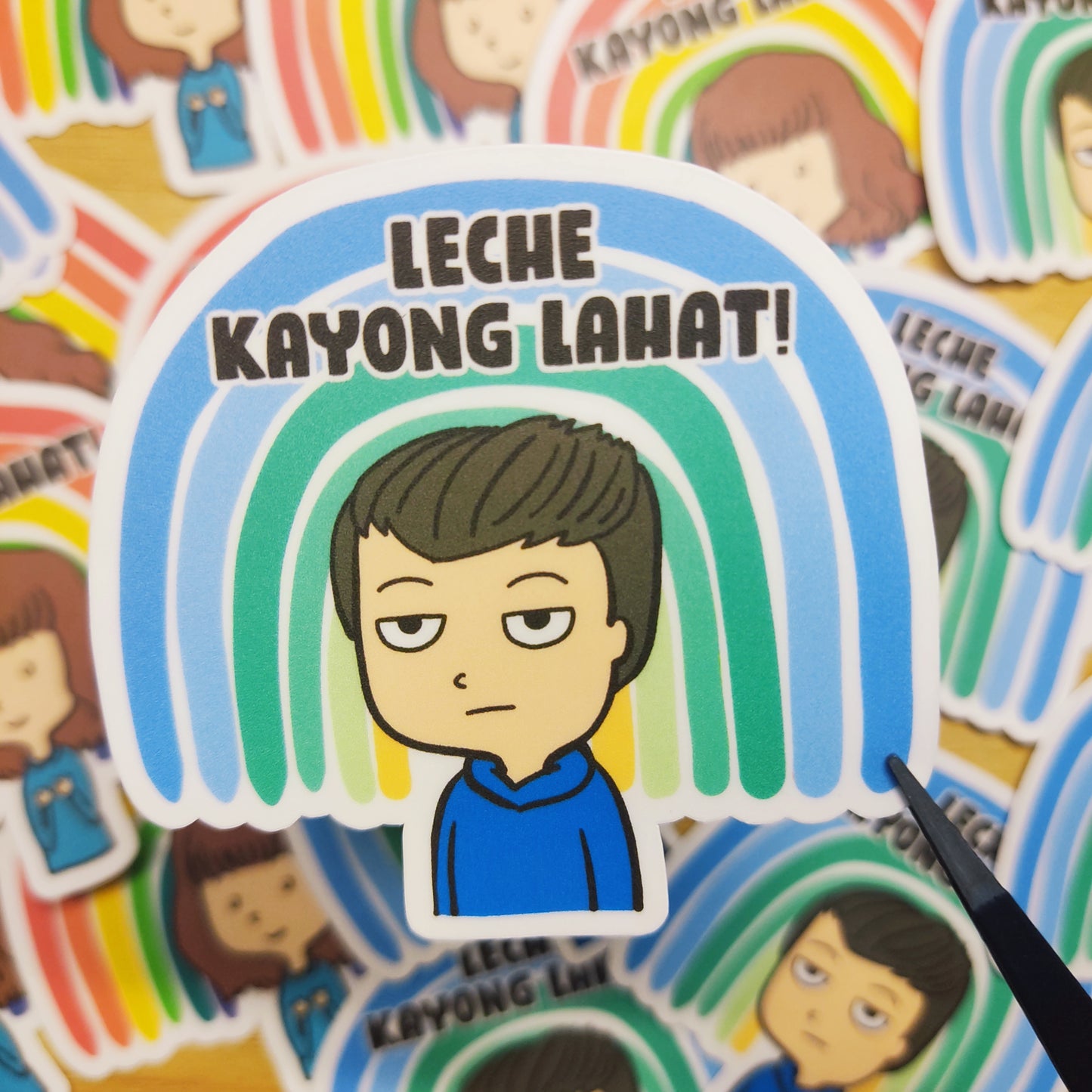 Leche kayong Lahat Sticker