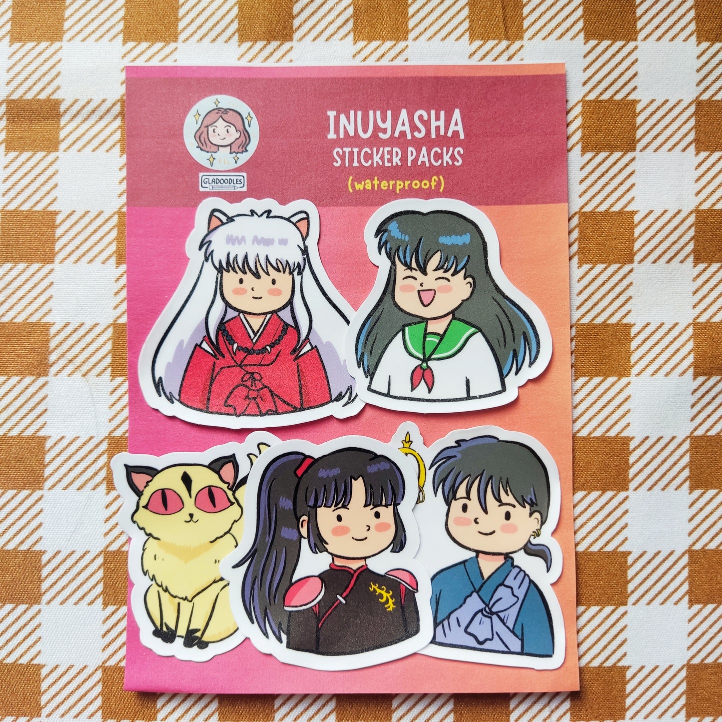 Inuyasha Stickers | Anime Fan Art