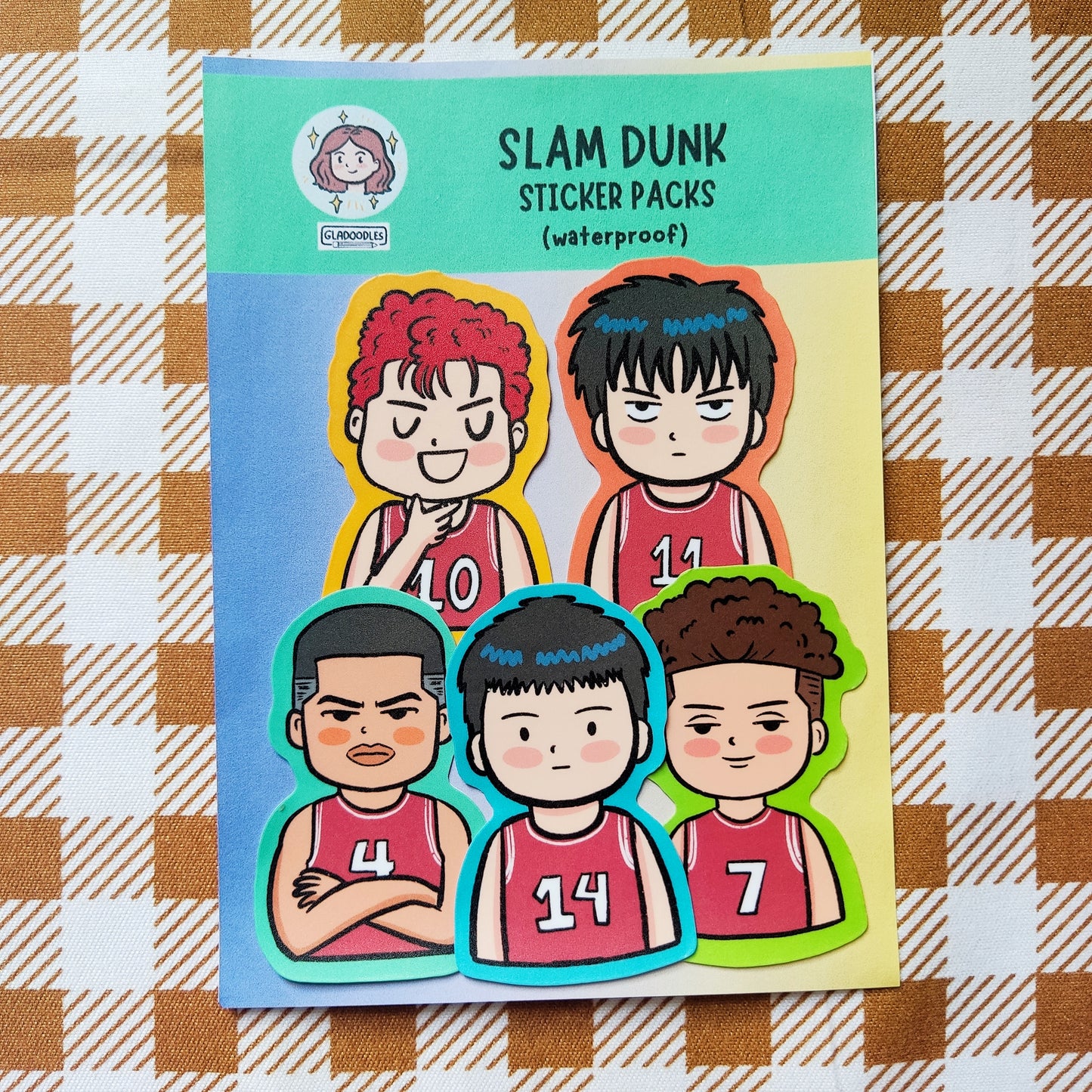 Slam Dunk Stickers | Anime Fan Art
