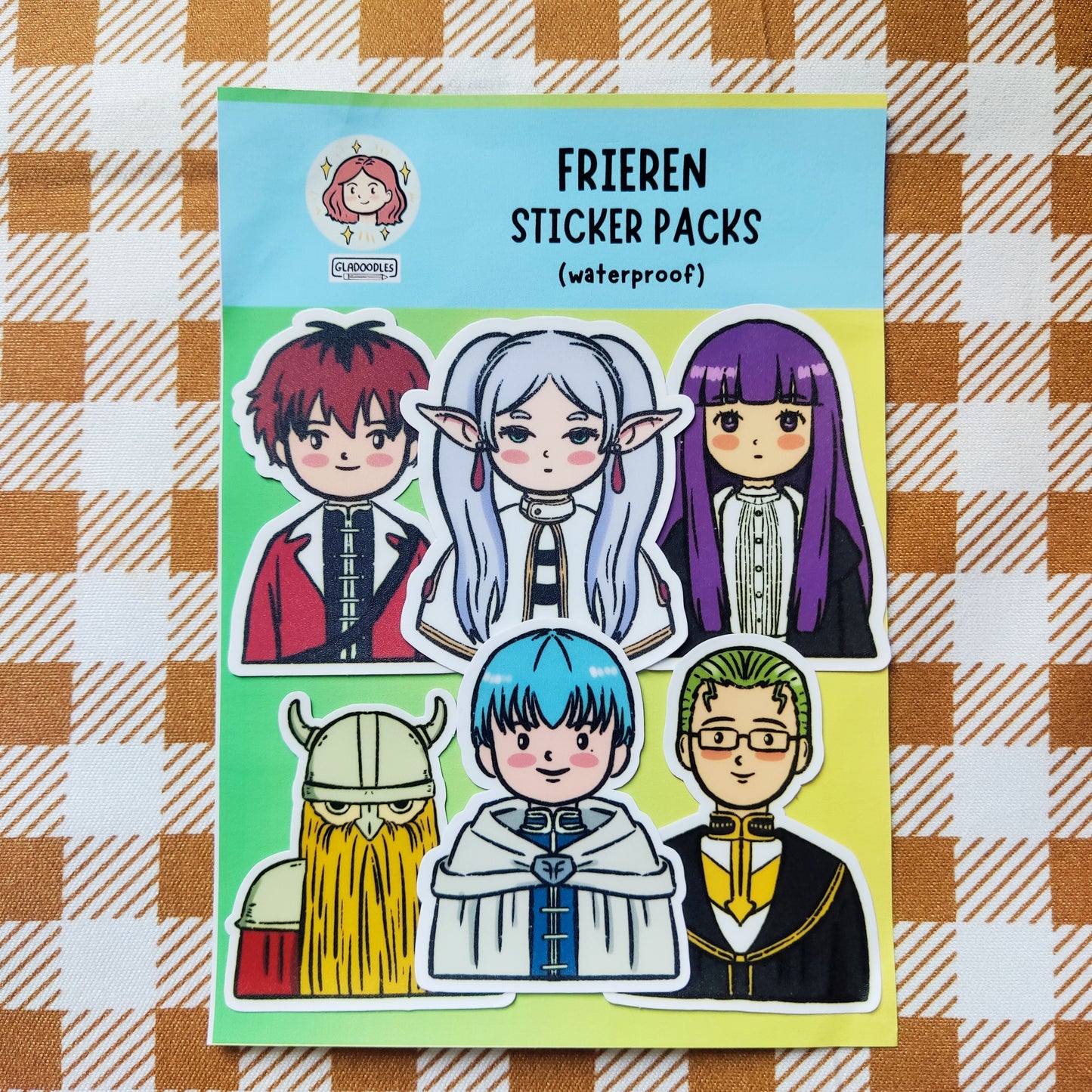 Frieren Stickers | Anime Fan Art