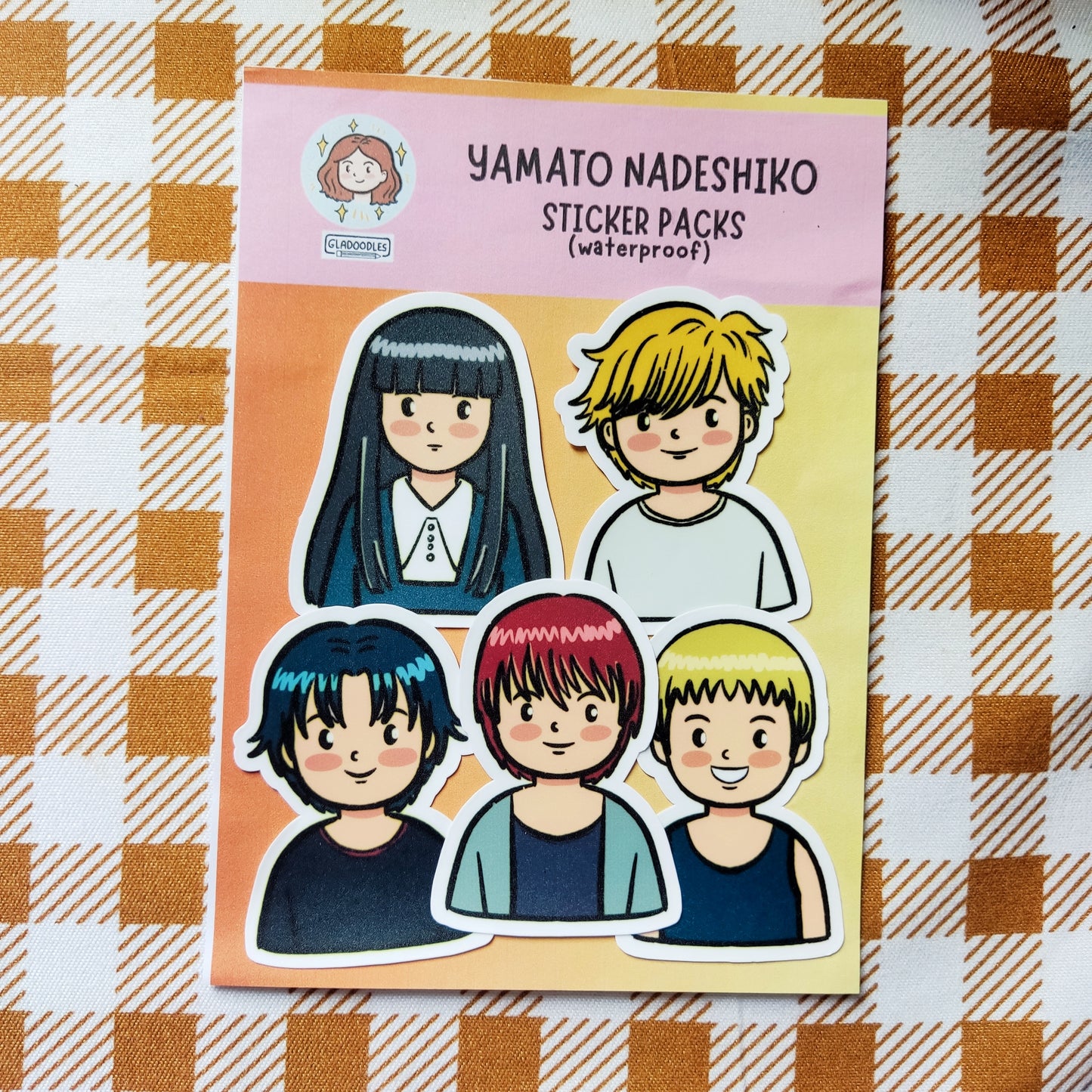 Yamato Nadeshiko Stickers | Anime Fan Art