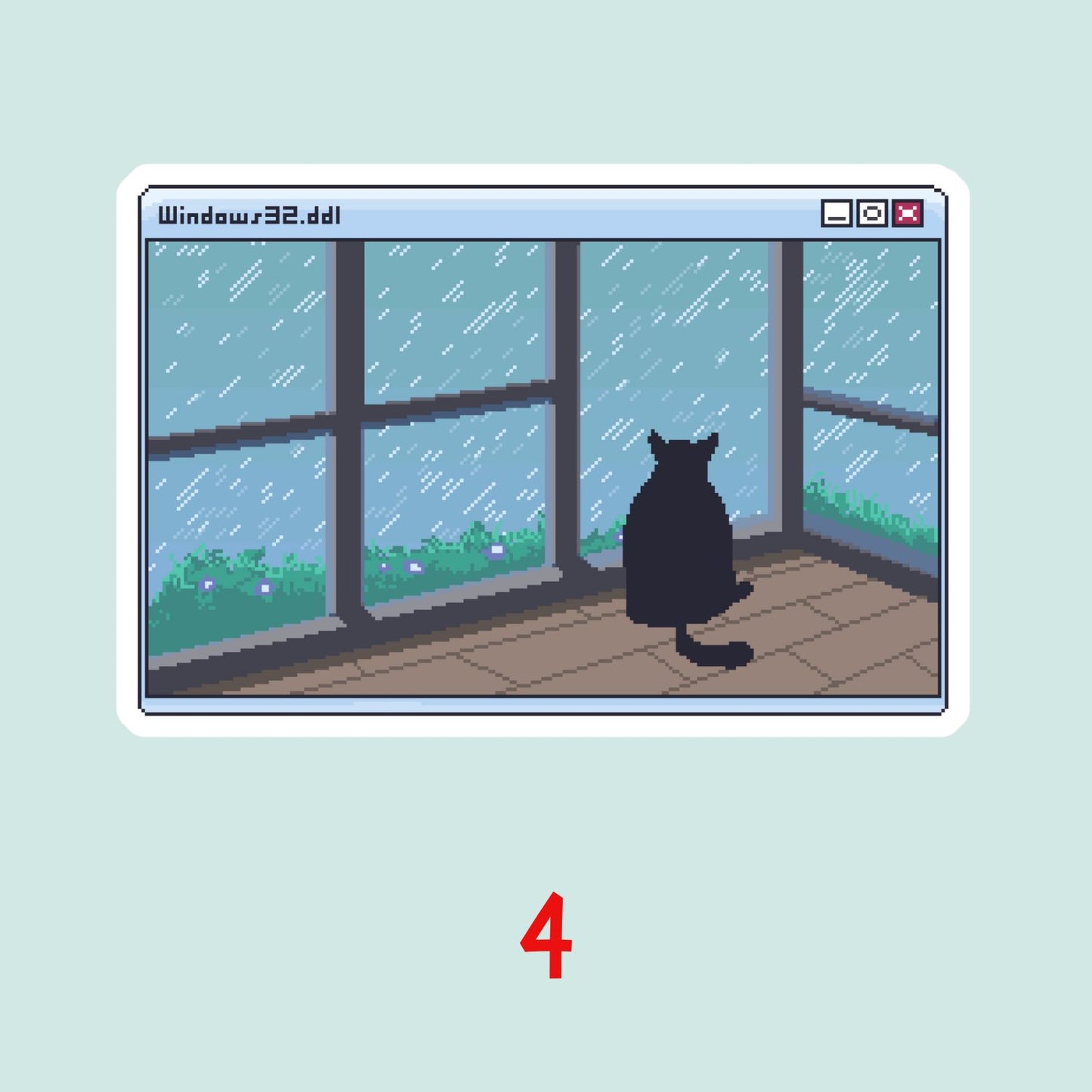 Windows Stickers | Artwork by Eds