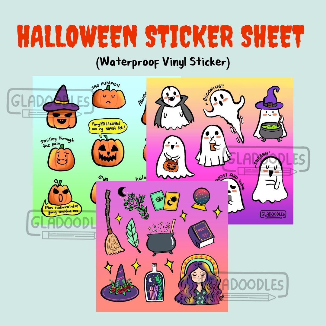Halloween Sticker Sheets