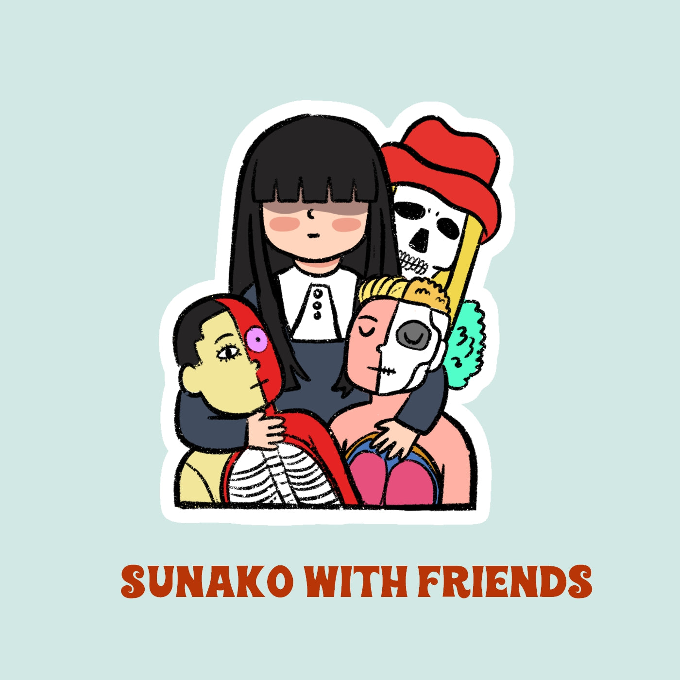 Yamato Nadeshiko Stickers | Anime Fan Art