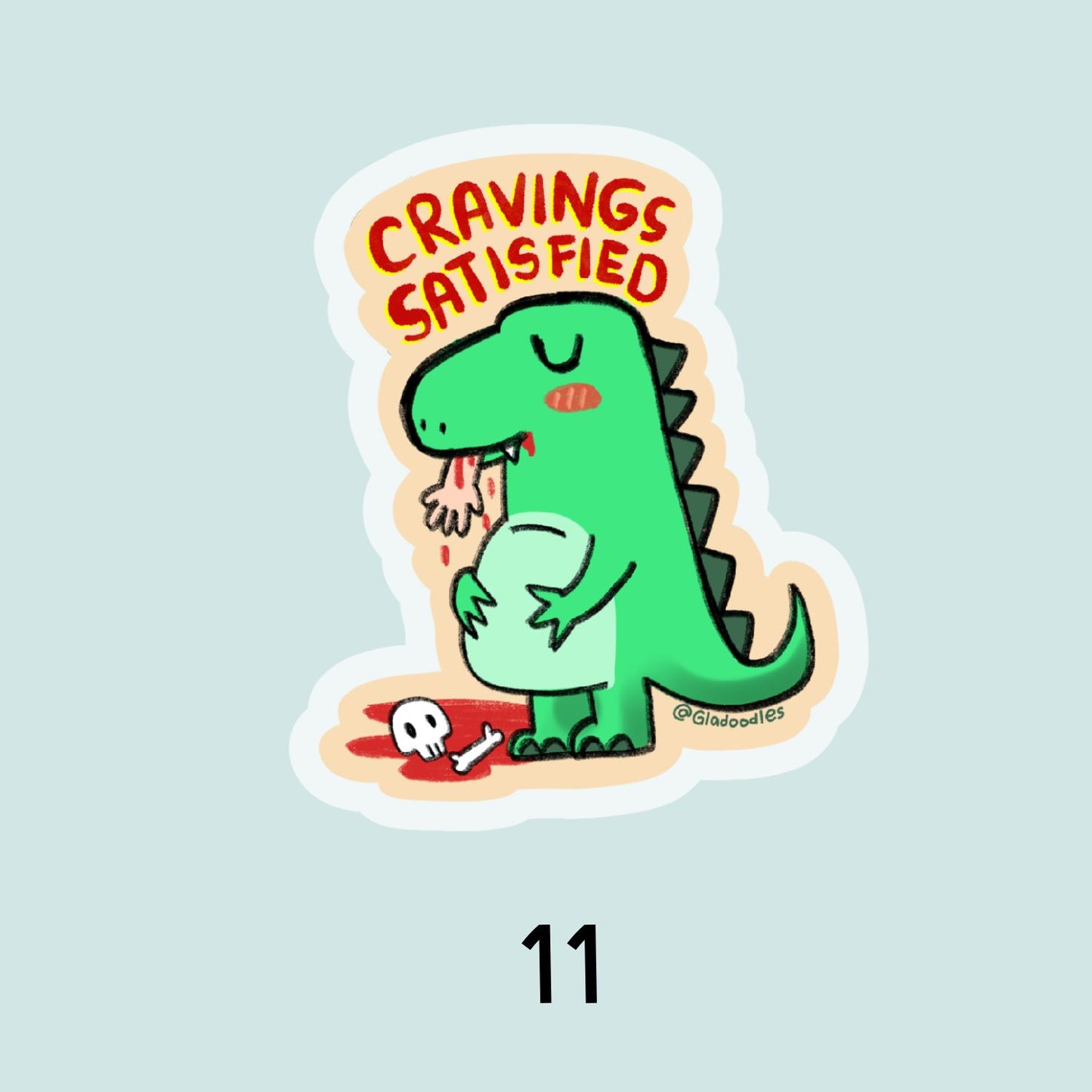 Acrylic Keychain by Gladoodles