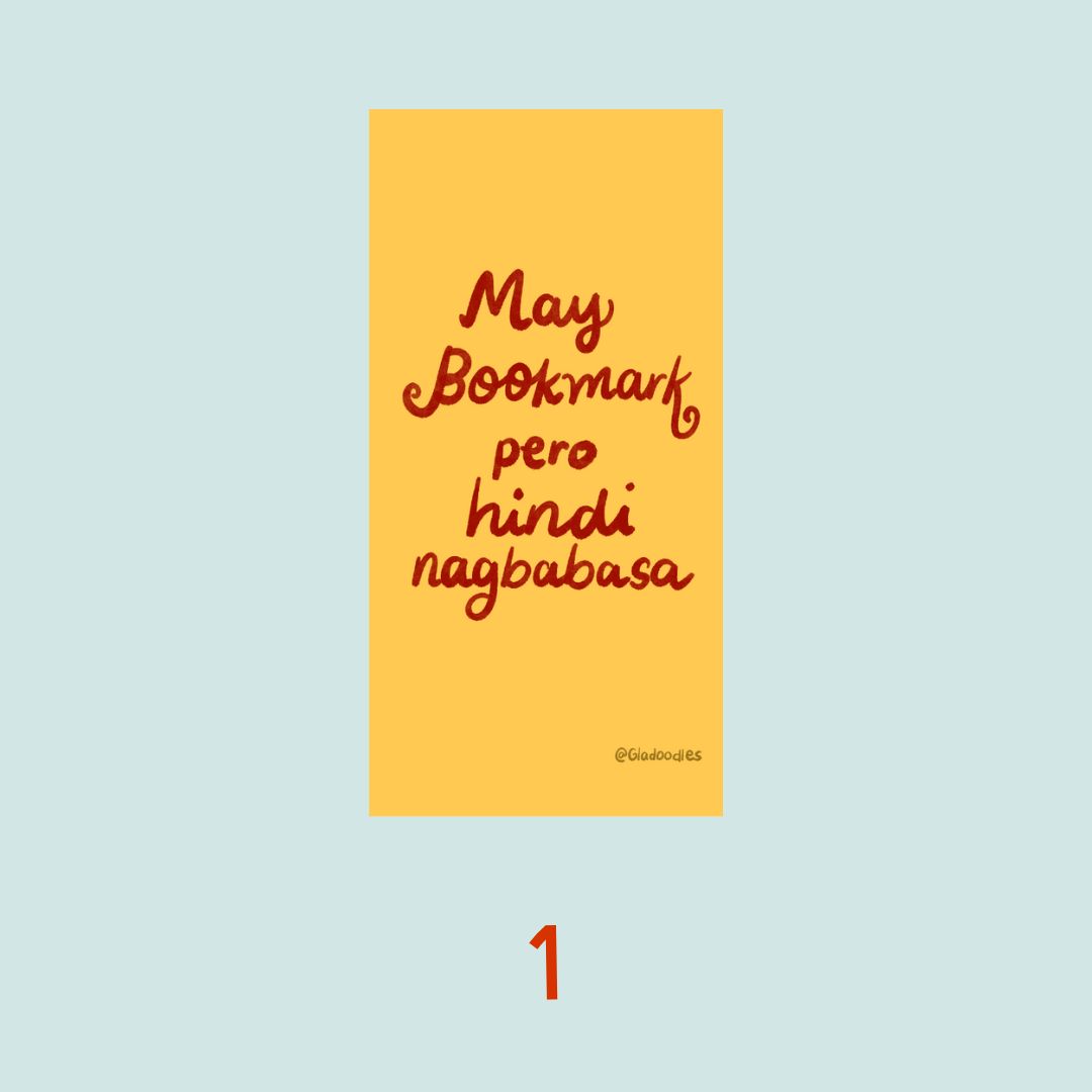 Witty Magnetic Bookmark | Matte Laminated