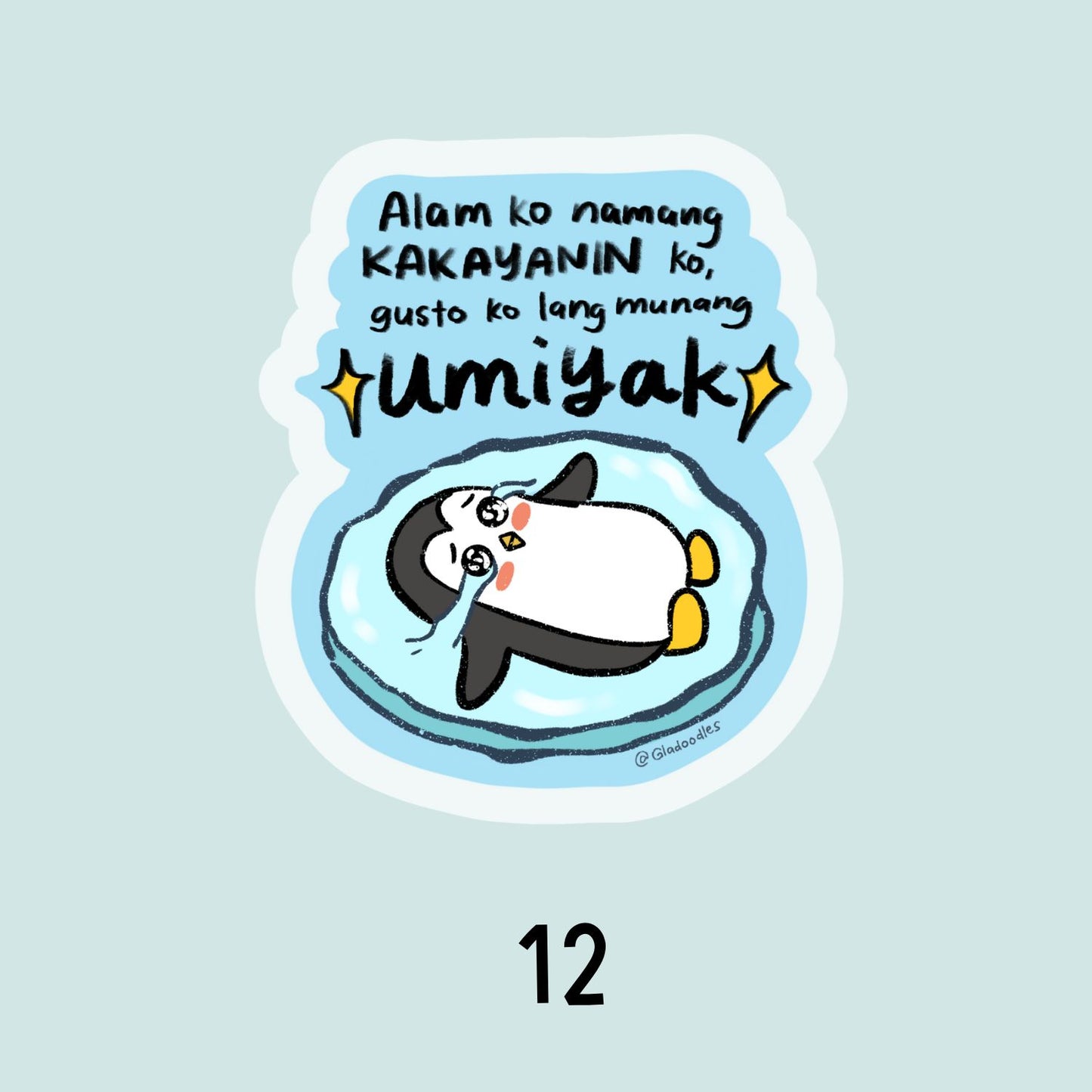 Acrylic Keychain by Gladoodles