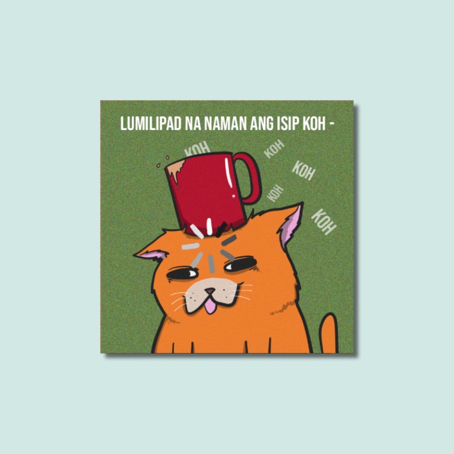 Cats Sticker - Artwork by EDS
