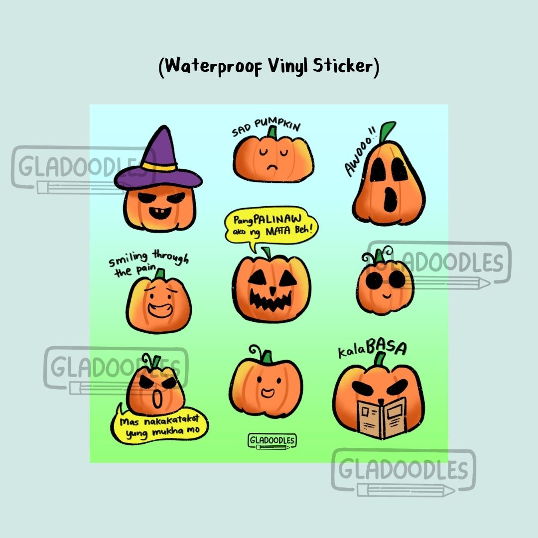 Halloween Sticker Sheets