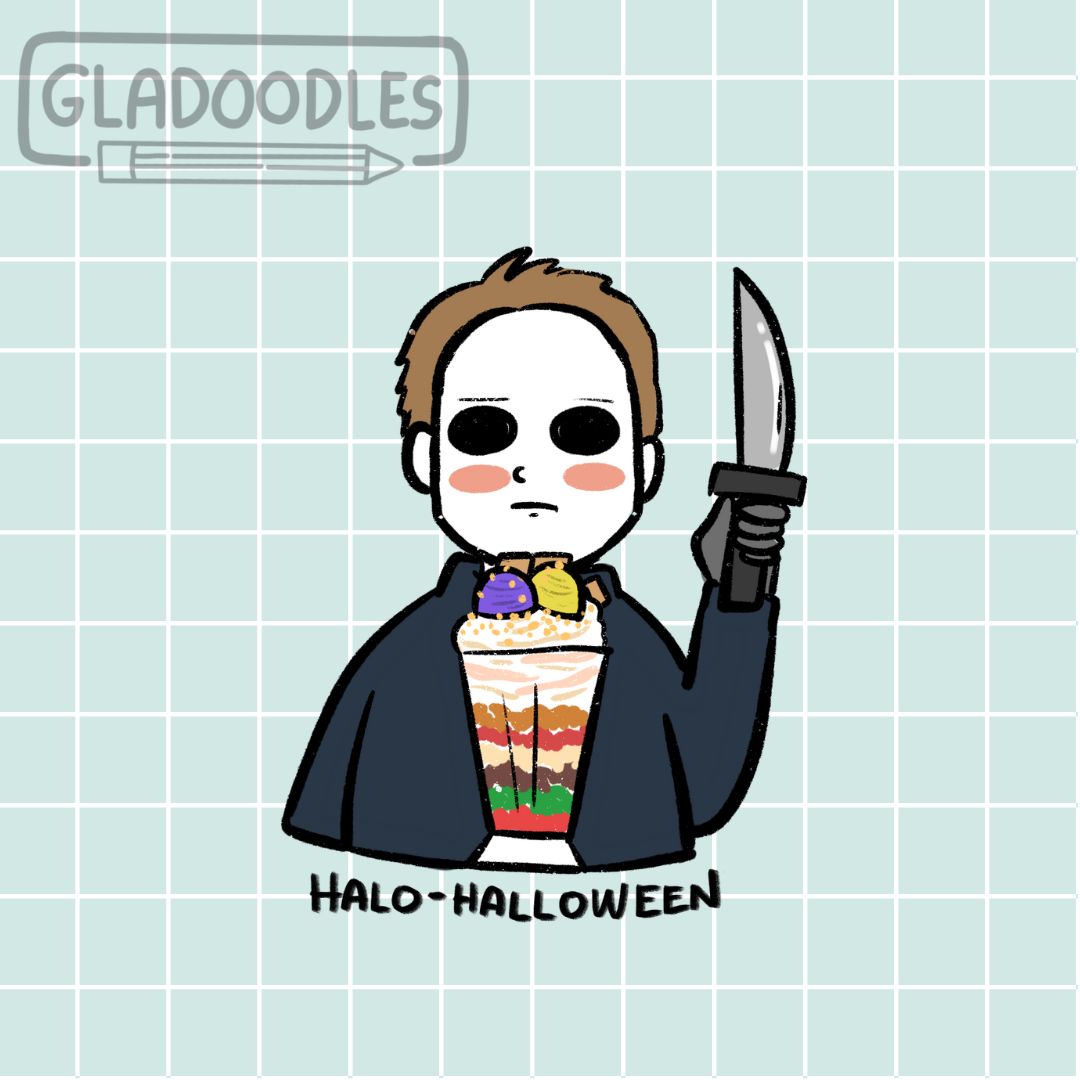 Halloween Fan Art  Sticker