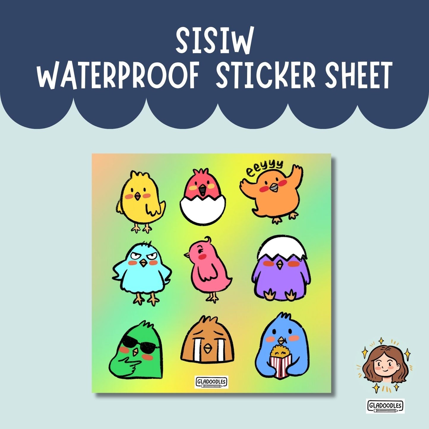 Sisiw Sticker Sheets