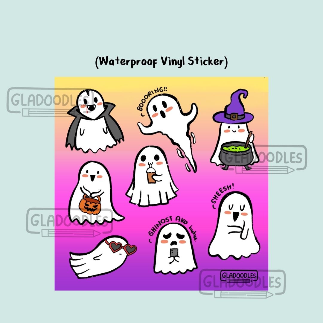 Halloween Sticker Sheets