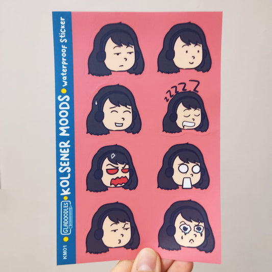 Kolsener Moods Sticker Sheet