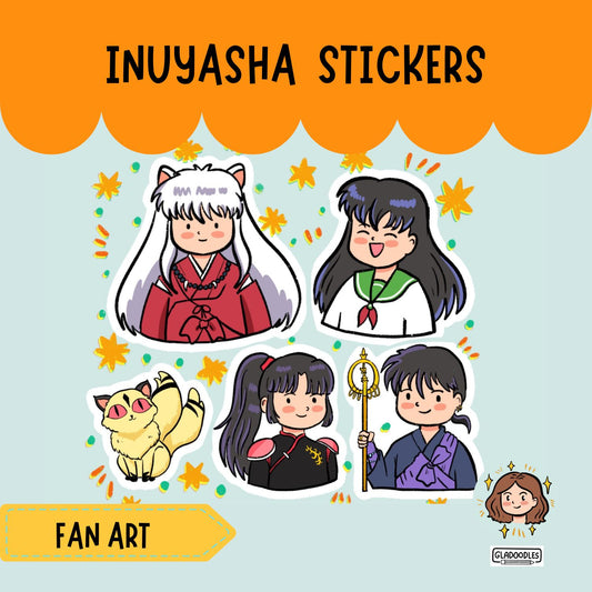 Inuyasha Stickers | Anime Fan Art