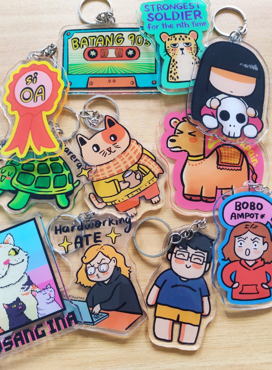 Acrylic Keychain by Gladoodles